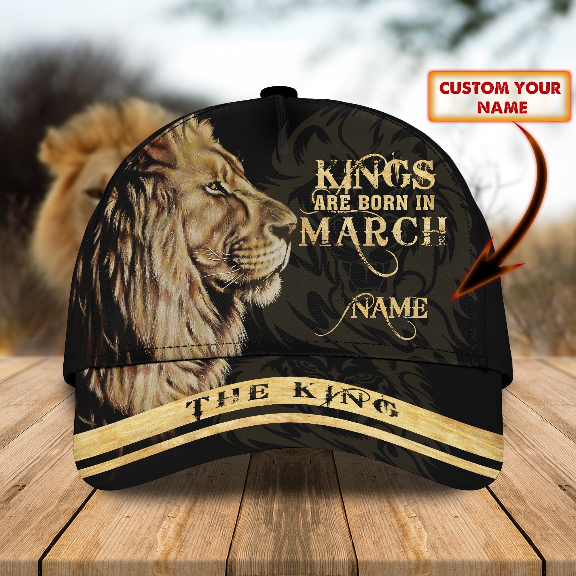 Custom Classic Cap - Personalized Name Cap - Ideal Gift For March Birthdays Trucker Hats Custom Hats Gifts For Men & Women