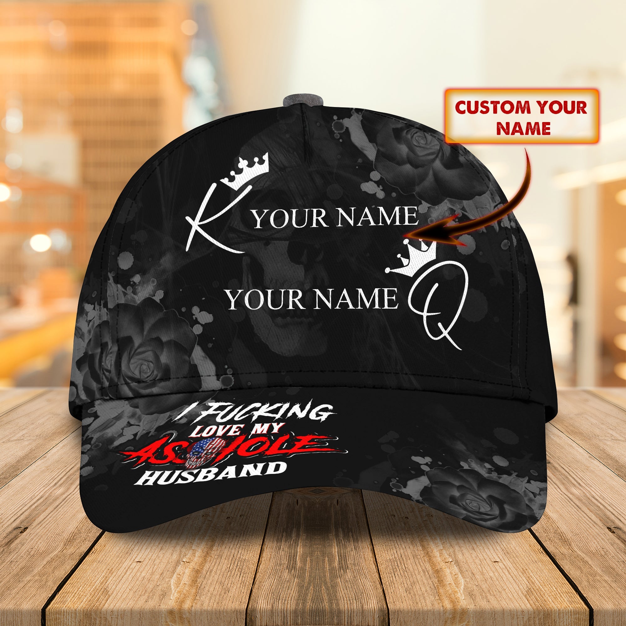 Custom Classic Cap - Personalized Name Cap - Perfect For Gifting Trucker Hats Custom Hats Gifts For Men & Women