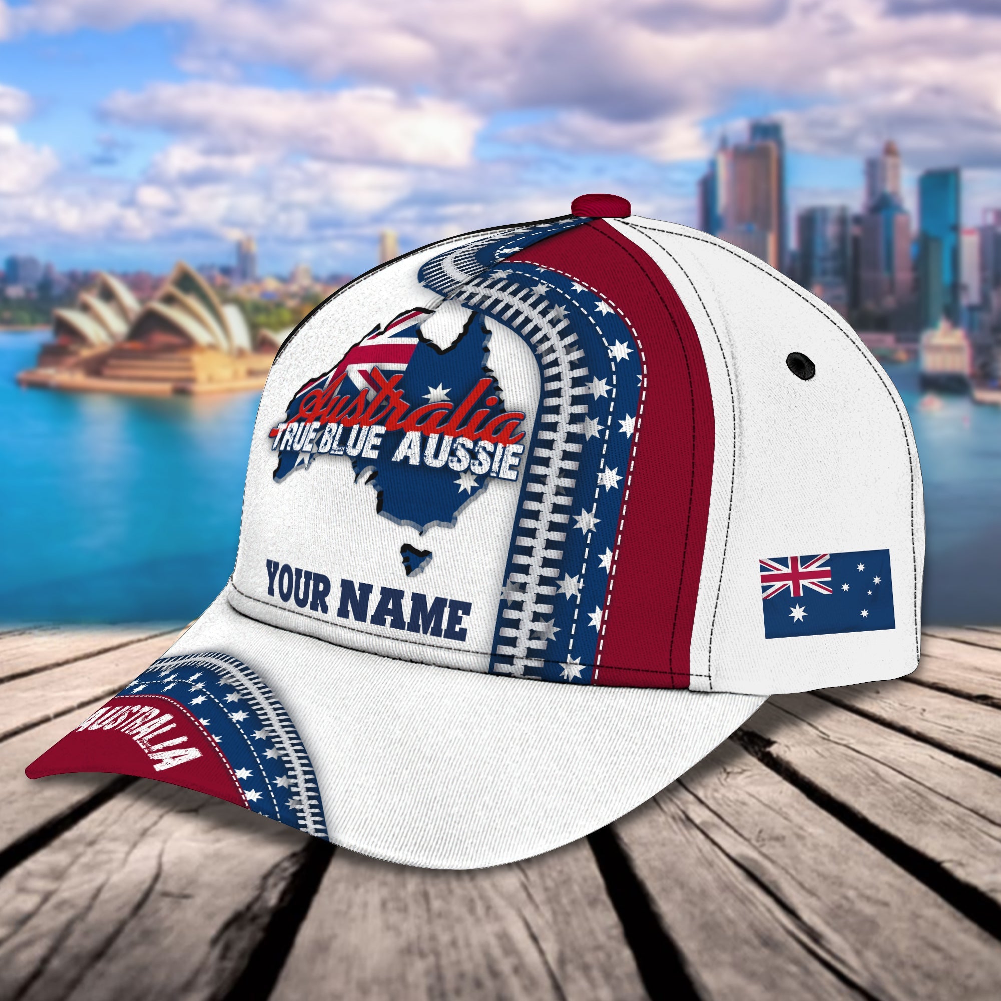 Custom Classic Cap - Personalized Name Cap - Perfect Gift For Aussies Trucker Hats Custom Hats Gifts For Men & Women