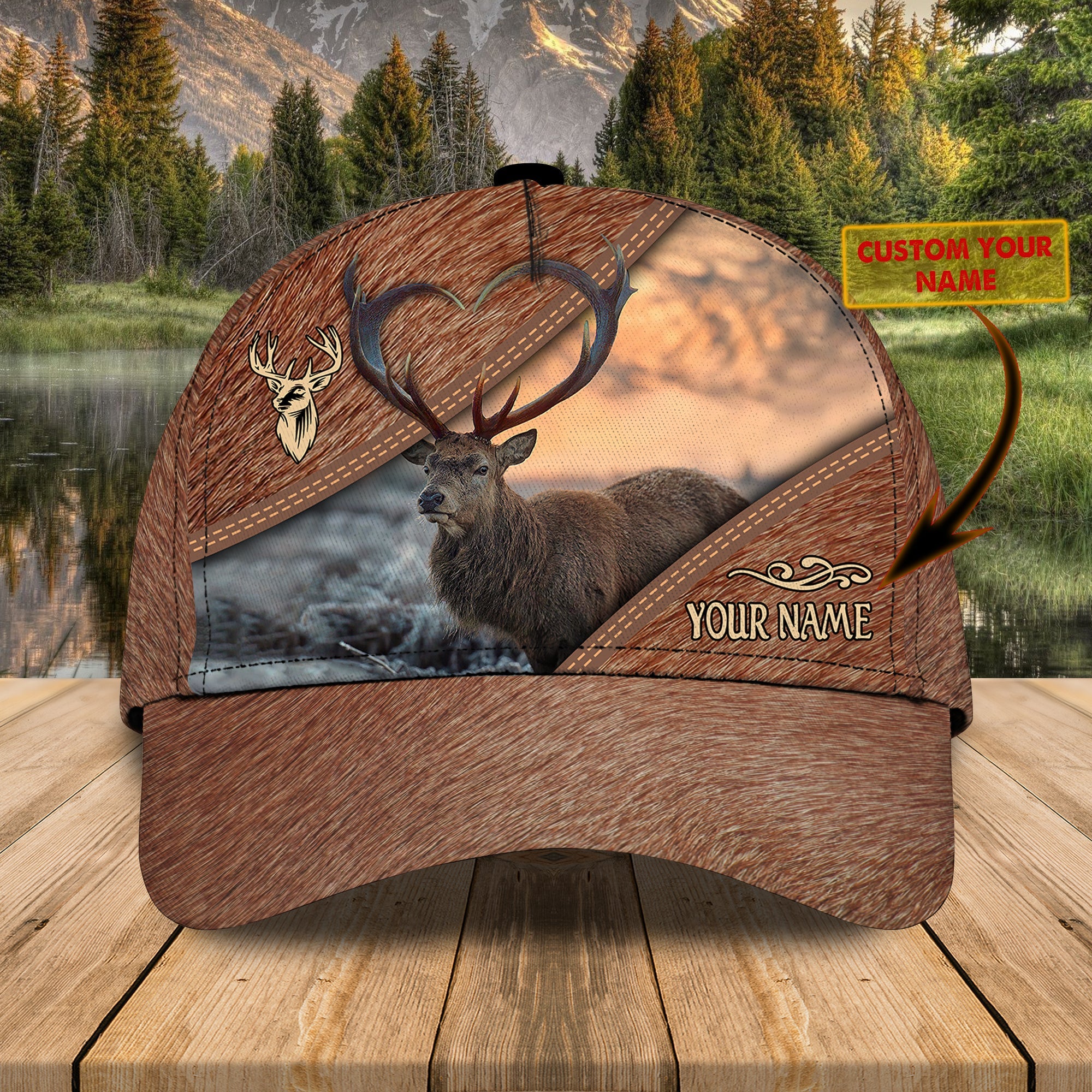 Custom Classic Cap - Personalized Name  - Cpd Trucker Hats Custom Hats Gifts For Men & Women