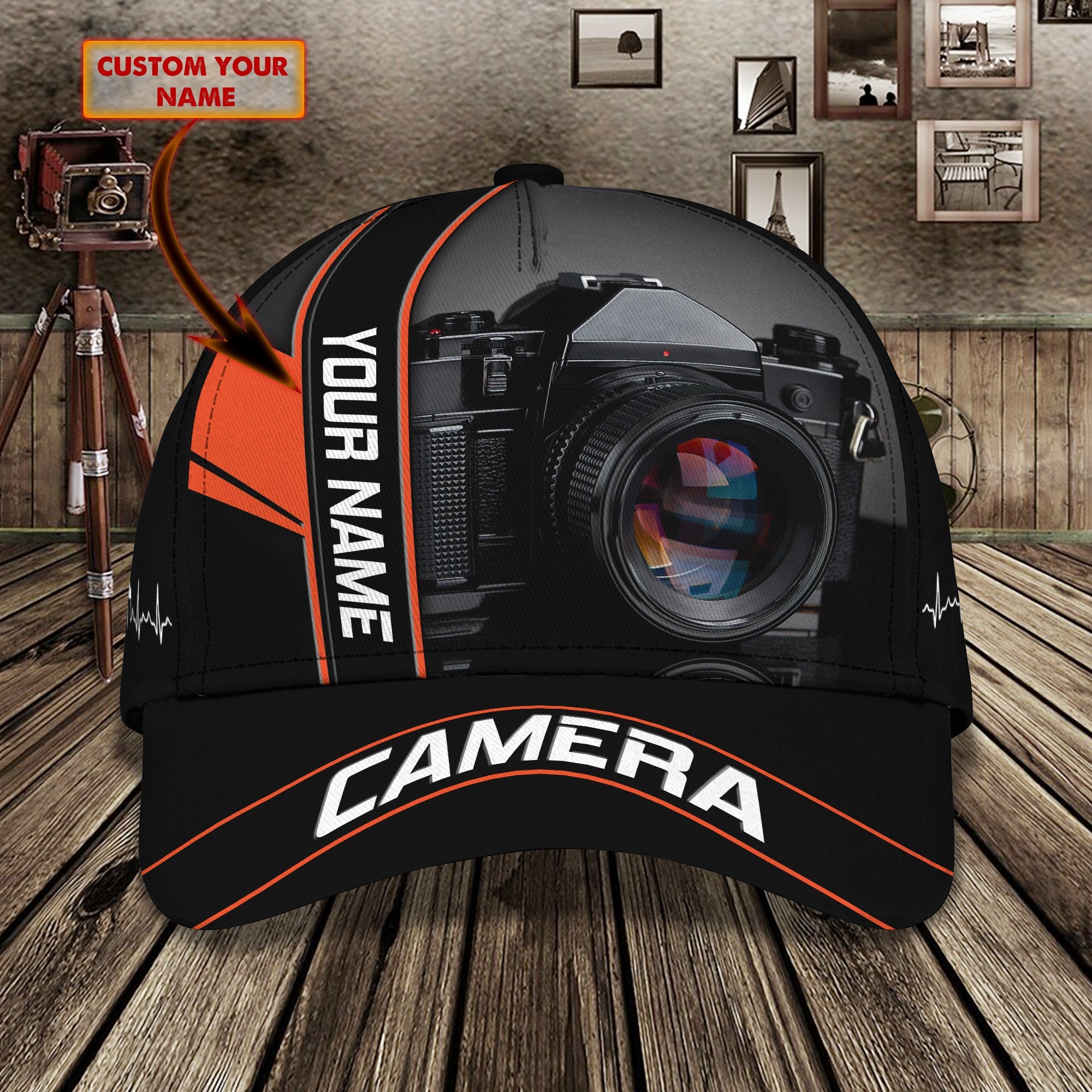 Custom Classic Cap - Personalized Name  Hat Trucker Hats Custom Hats Gifts For Men & Women