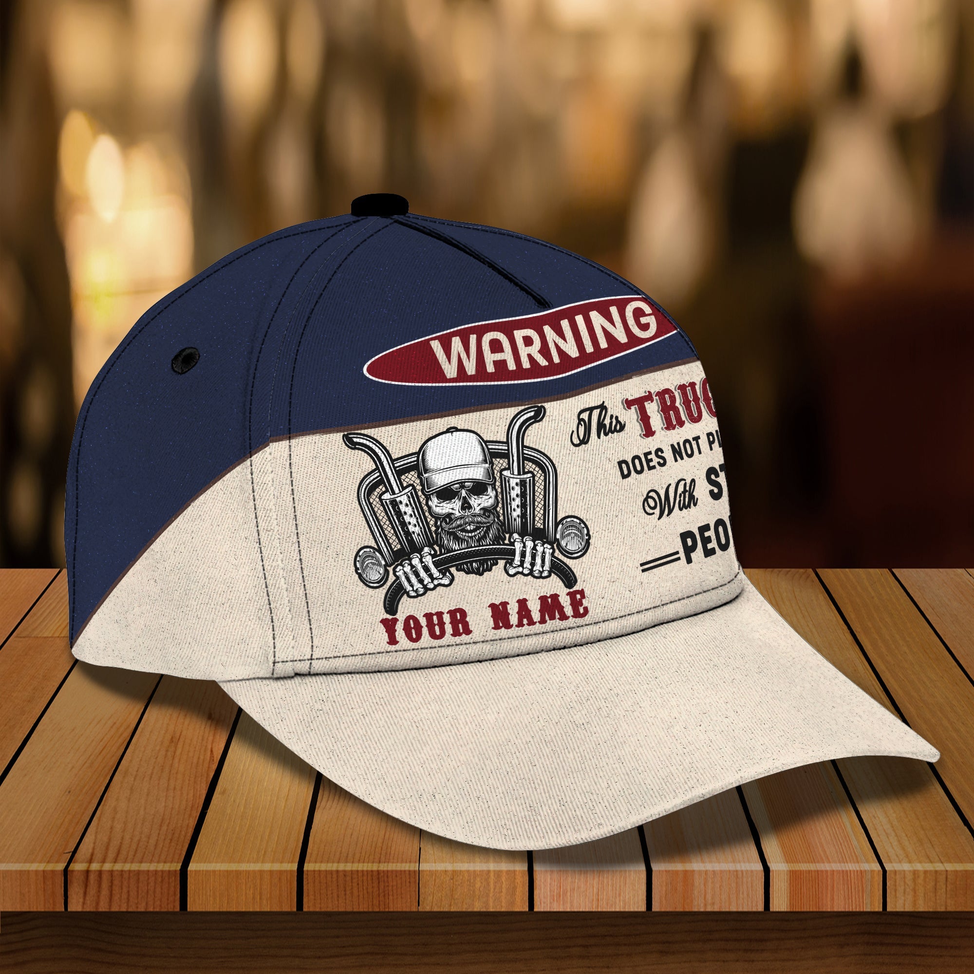Custom Classic Cap - Personalized Name  Hat Trucker Hats Custom Hats Gifts For Men & Women