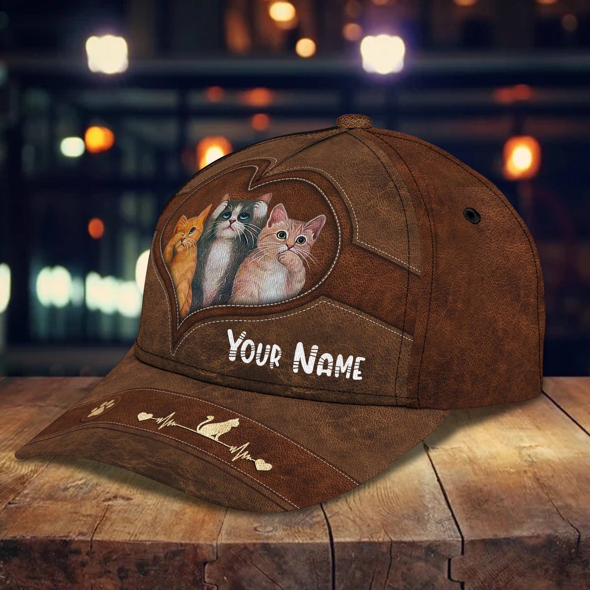Custom Classic Cap - Personalized Name  Hat Trucker Hats Custom Hats Gifts For Men & Women