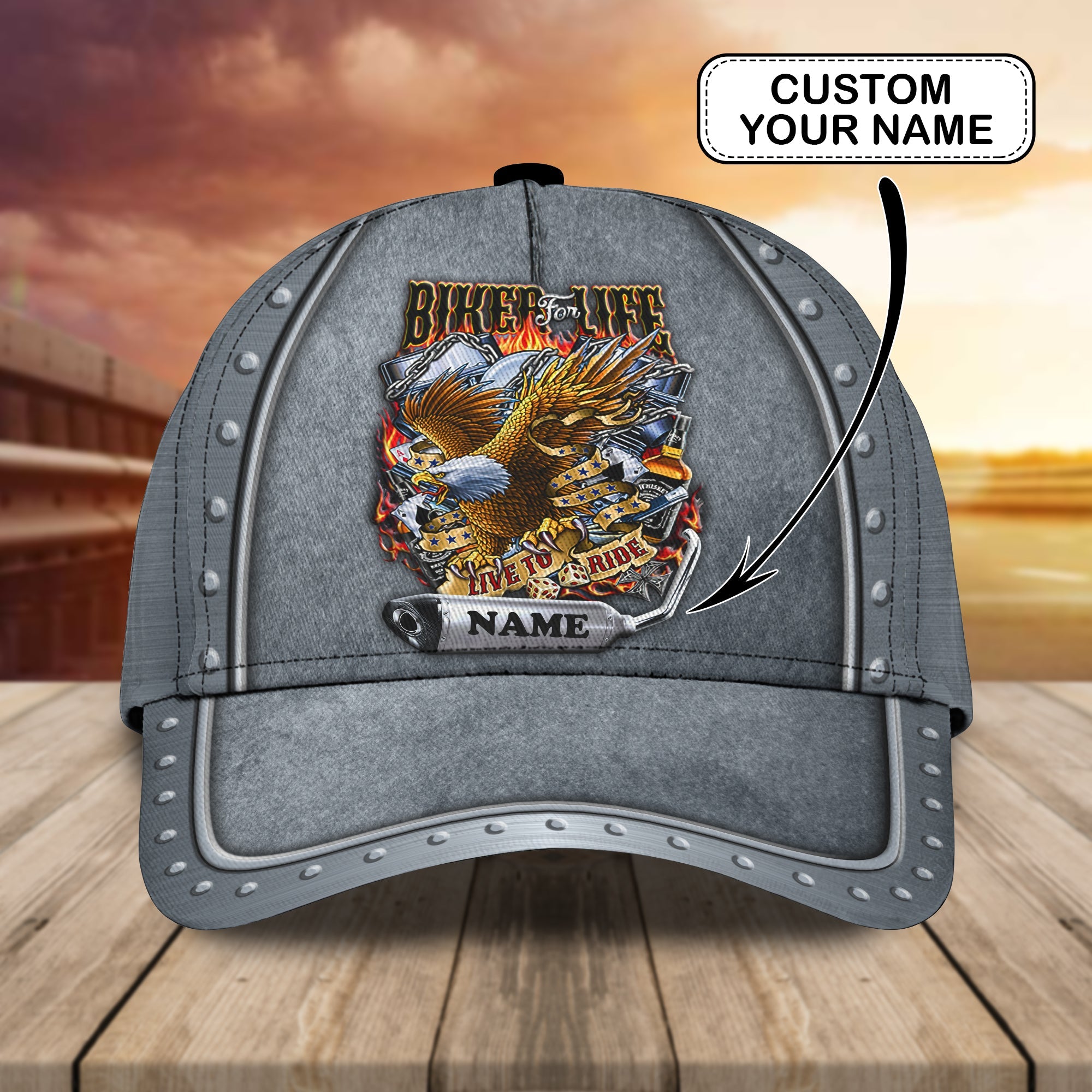 Custom Classic Cap - Personalized Name  Hat Trucker Hats Custom Hats Gifts For Men & Women