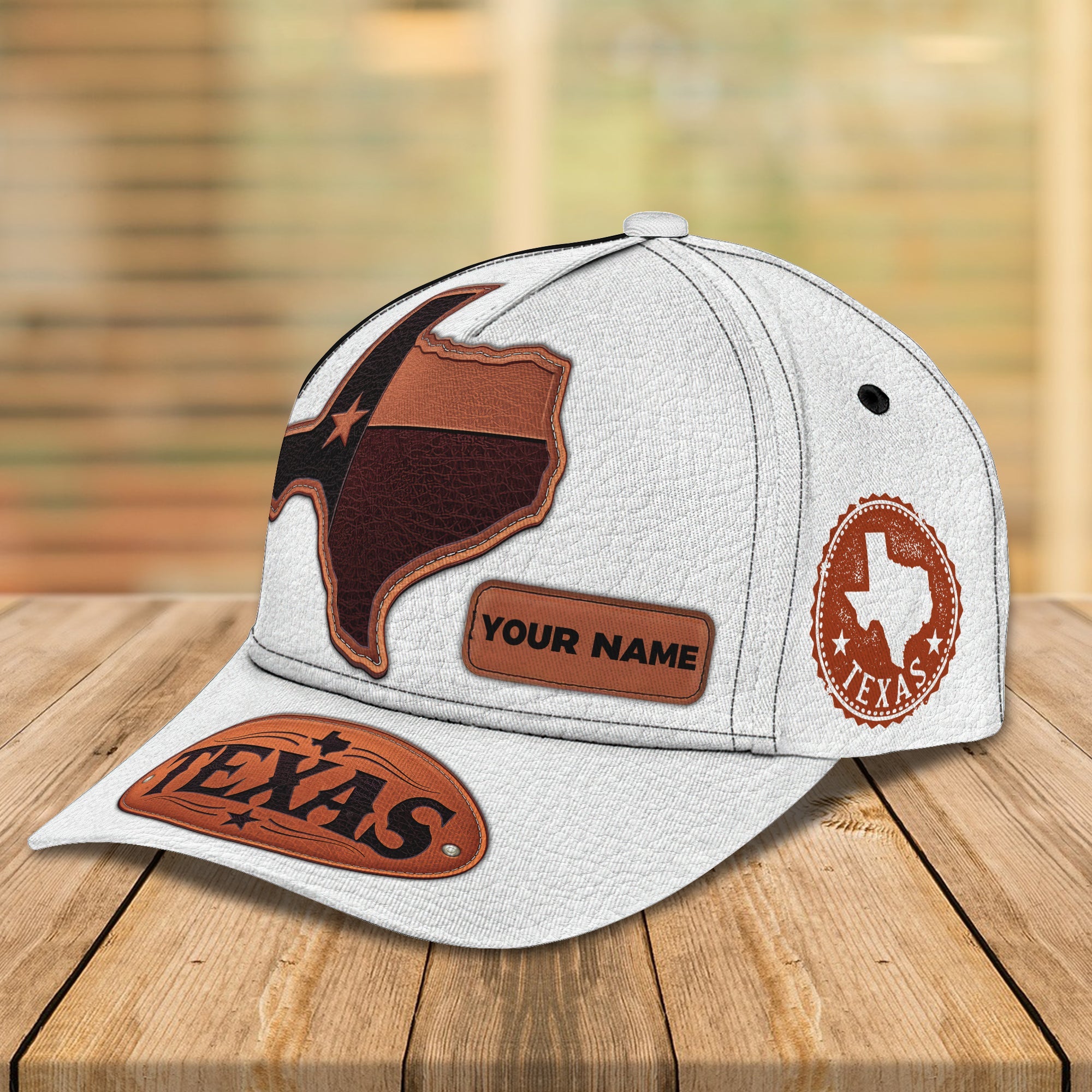 Custom Classic Cap - Personalized Name  Hat - Texas Souvenir Trucker Hats Custom Hats Gifts For Men & Women