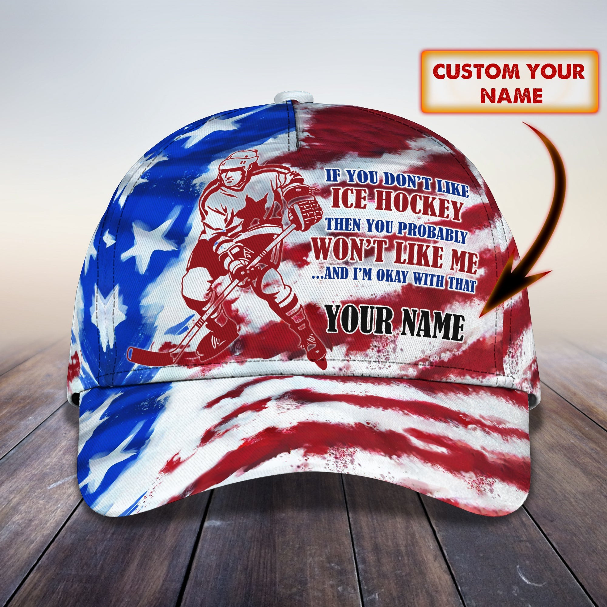 Custom Classic Cap - Personalized Name  - Perfect Gift Trucker Hats Custom Hats Gifts For Men & Women