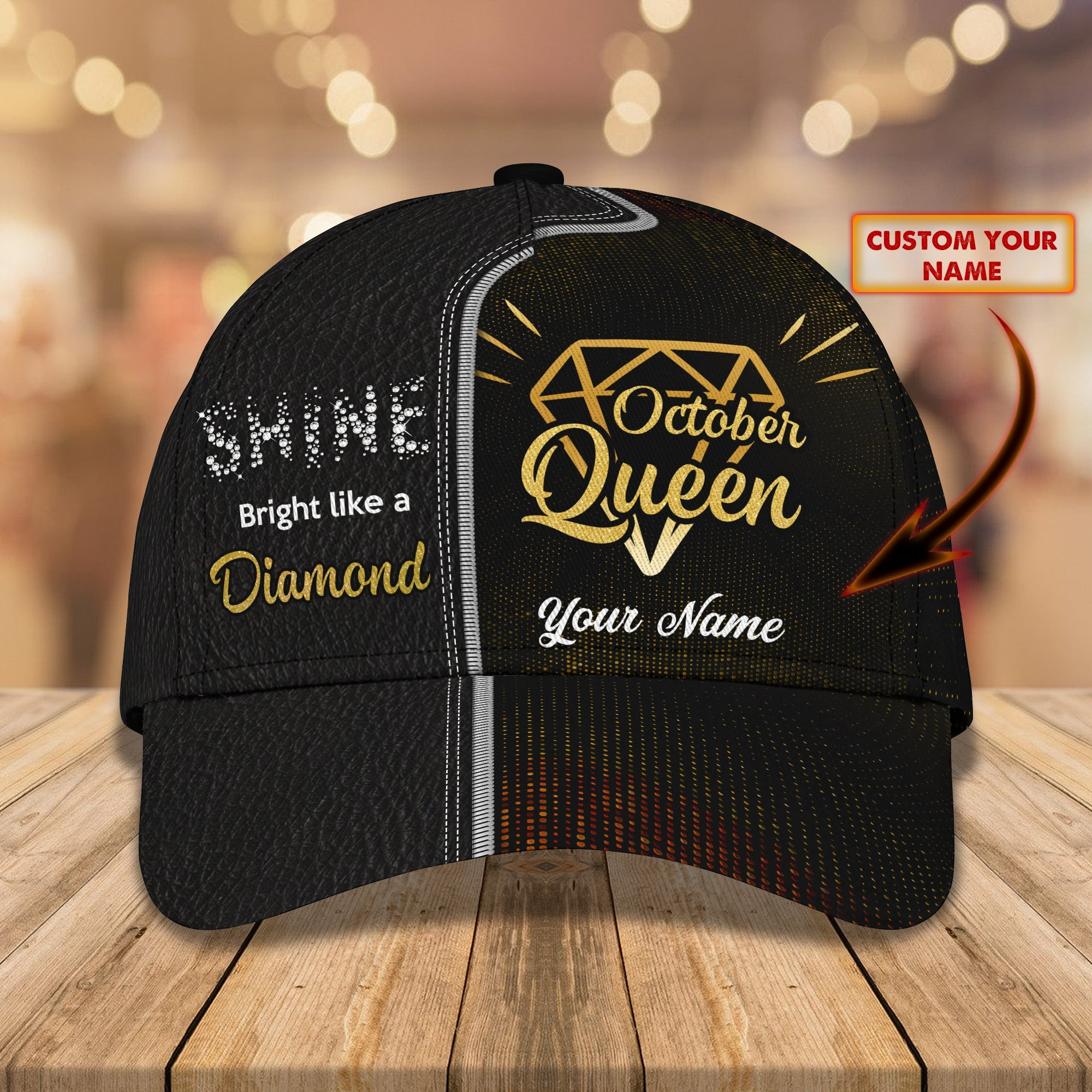 Custom Classic Cap - Personalized Name  - Perfect Gift Trucker Hats Custom Hats Gifts For Men & Women
