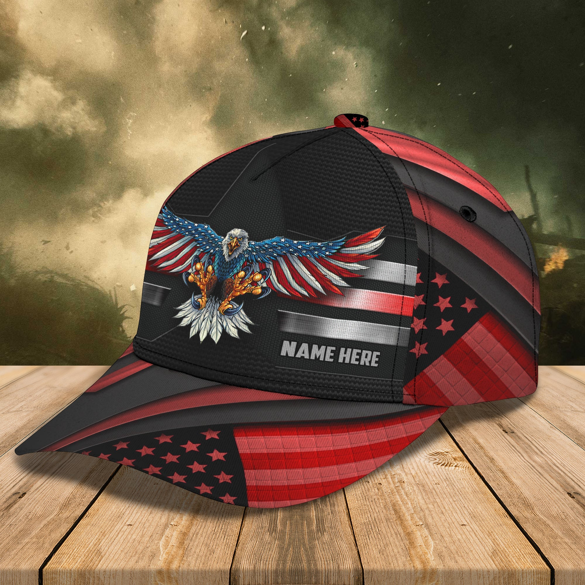 Custom Classic Cap - Personalized Name  - Urt Trucker Hats Custom Hats Gifts For Men & Women