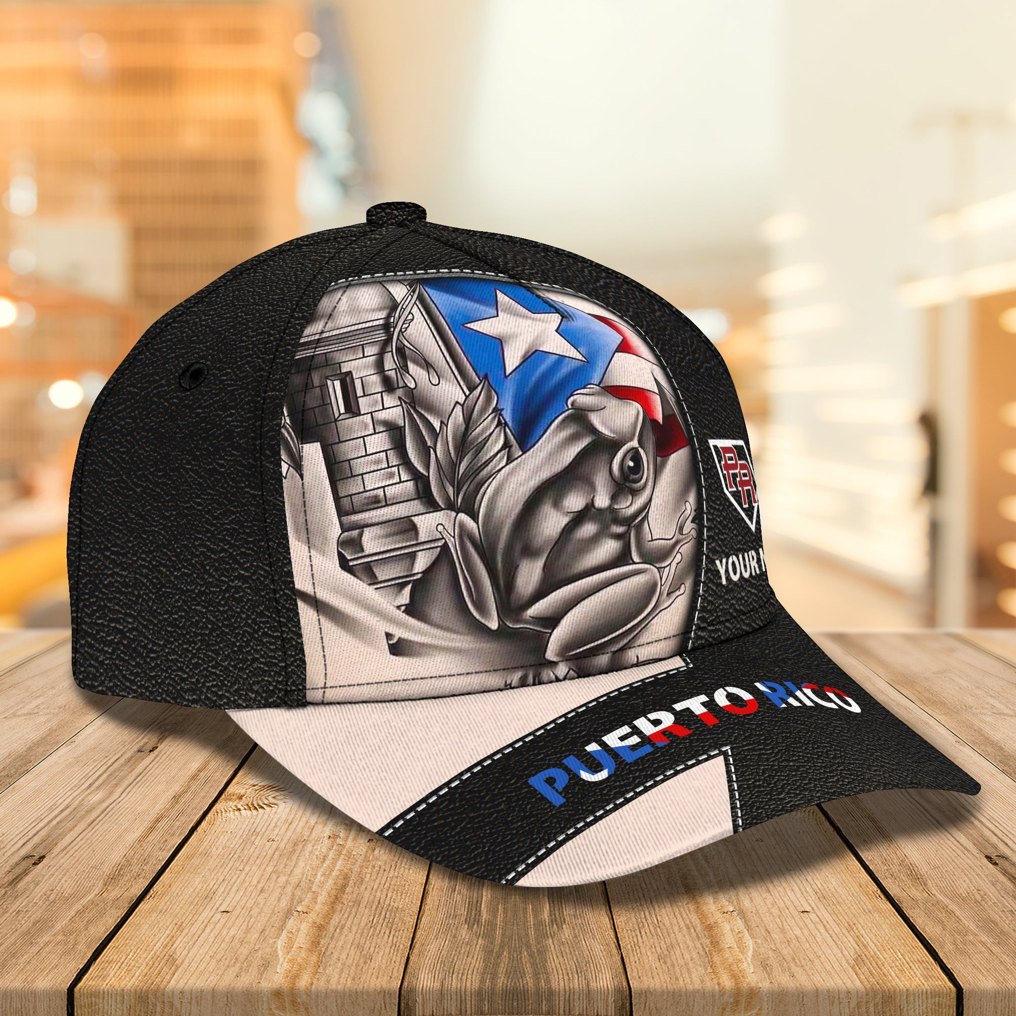Custom Classic Cap - Personalized Puerto Rico Name Cap Trucker Hats Custom Hats Gifts For Men & Women