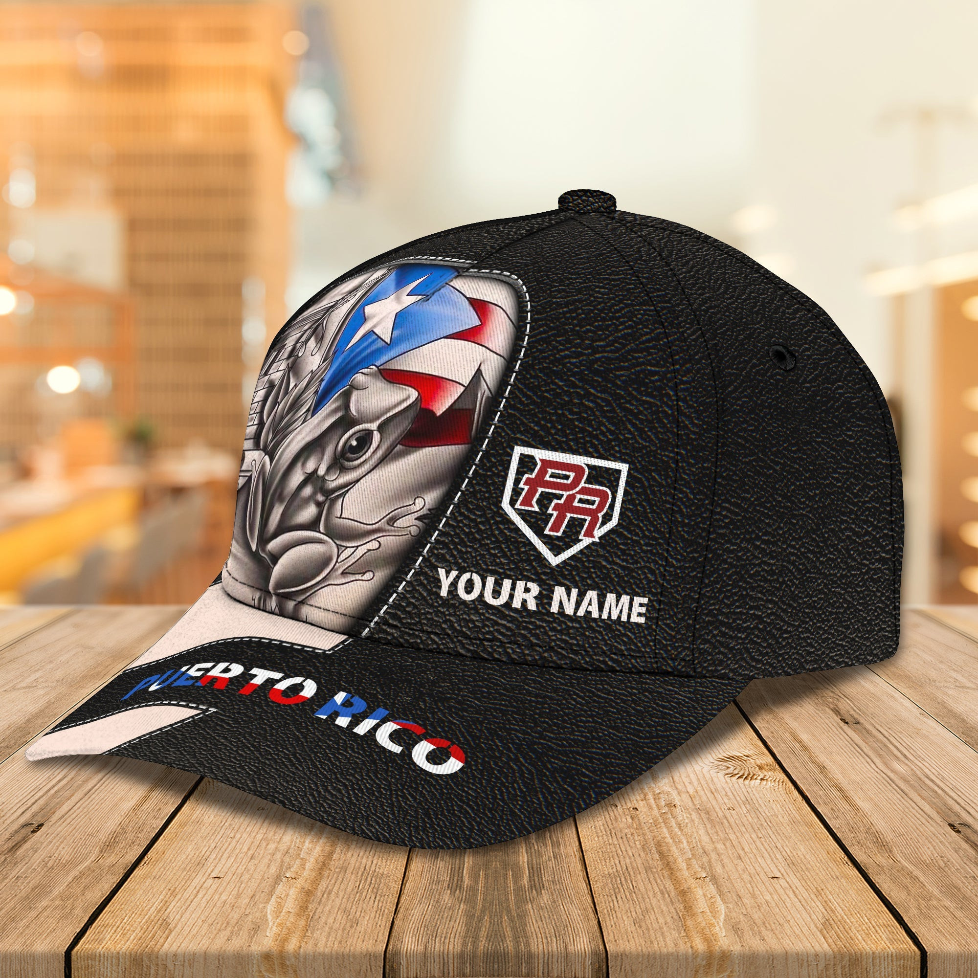 Custom Classic Cap - Personalized Puerto Rico Name Cap Trucker Hats Custom Hats Gifts For Men & Women