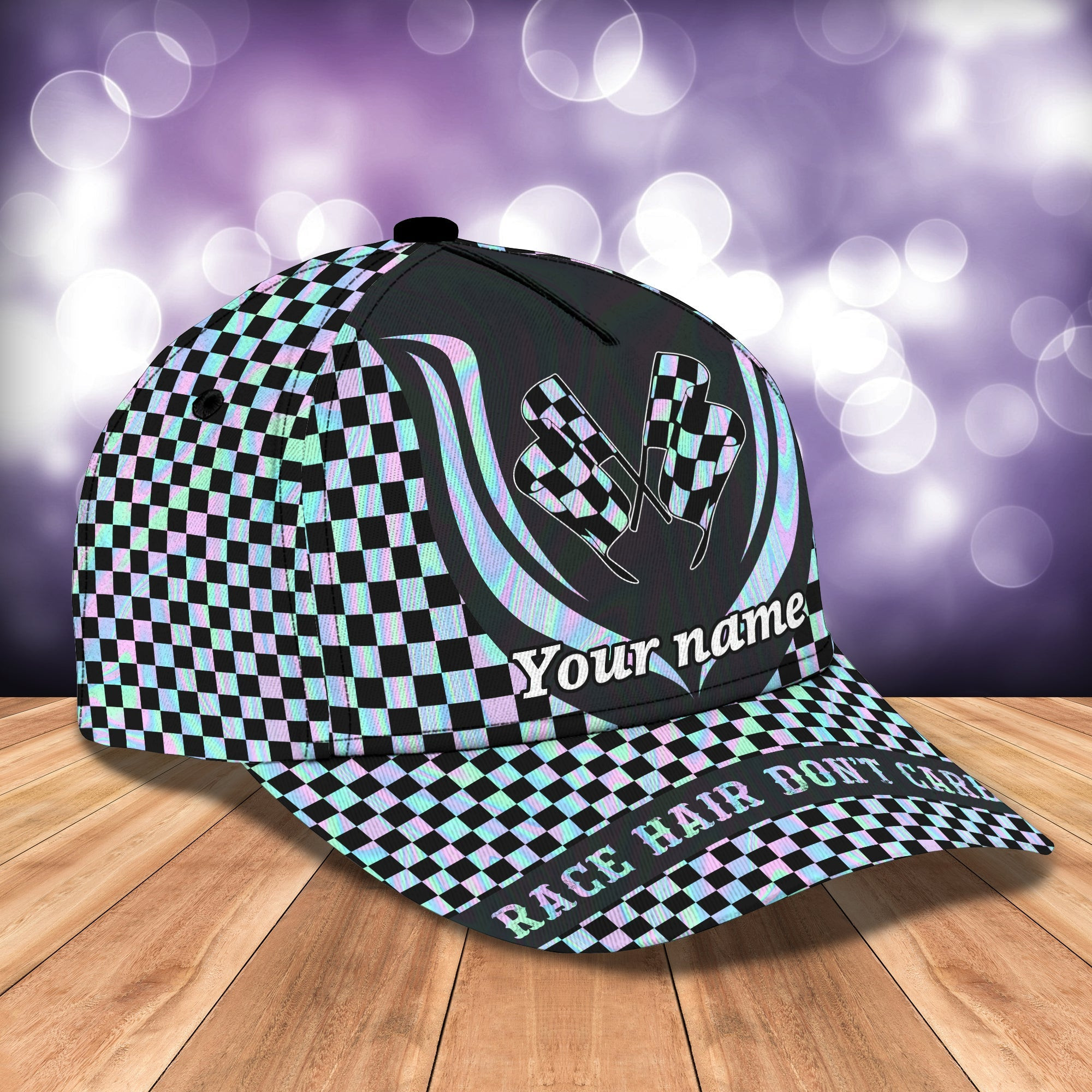 Custom Classic Cap - Personalized Racing Name Hat Trucker Hats Custom Hats Gifts For Men & Women