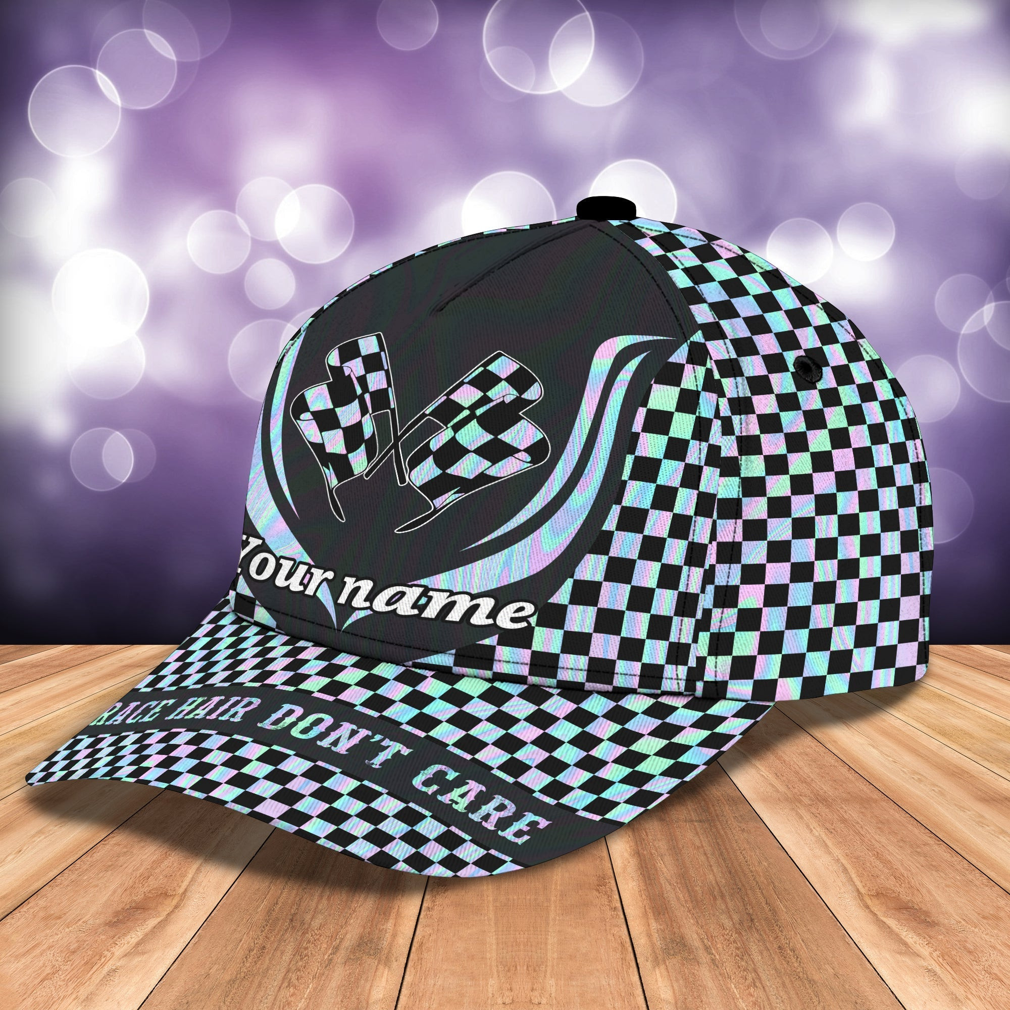 Custom Classic Cap - Personalized Racing Name Hat Trucker Hats Custom Hats Gifts For Men & Women