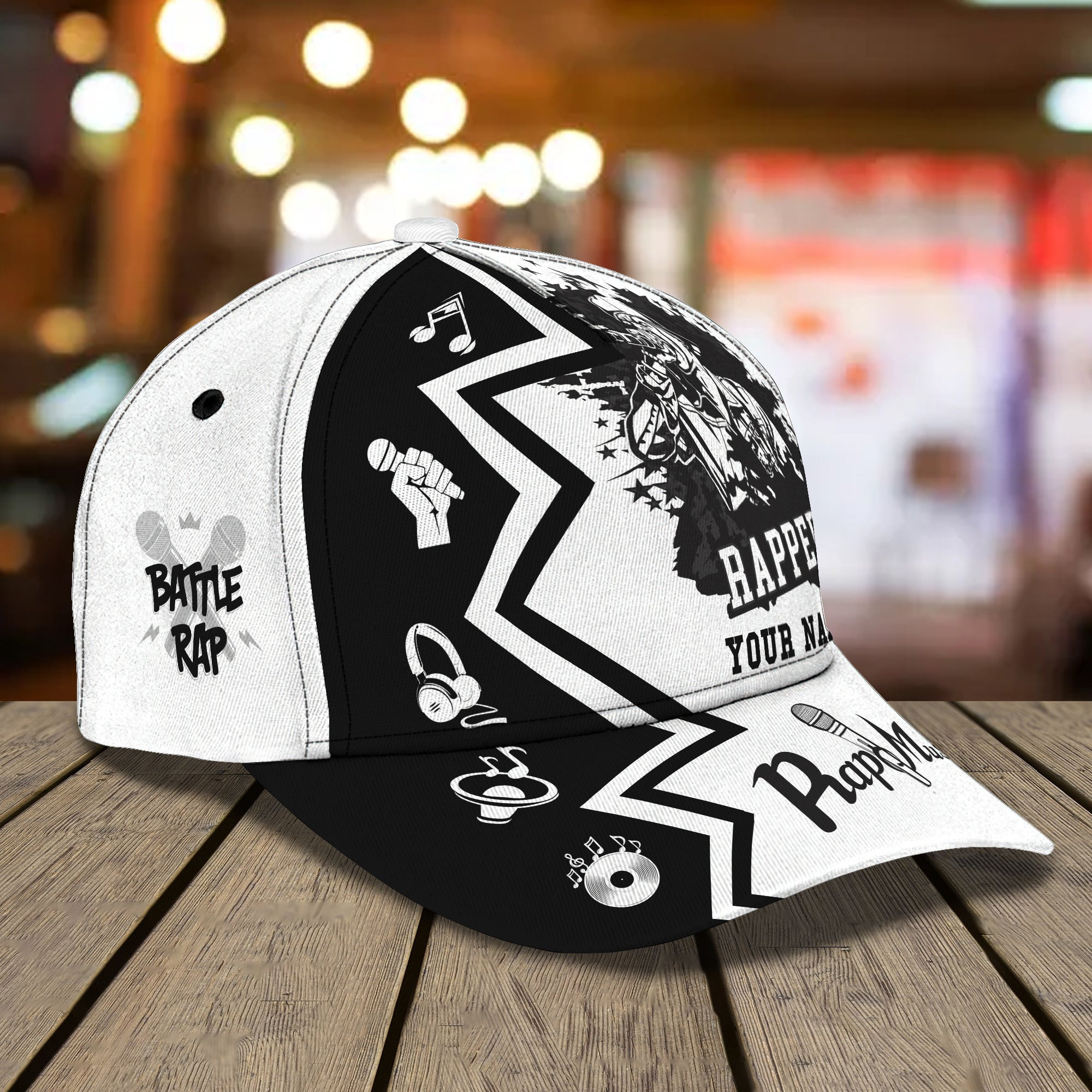 Custom Classic Cap - Personalized Rapper Name Hat Trucker Hats Custom Hats Gifts For Men & Women