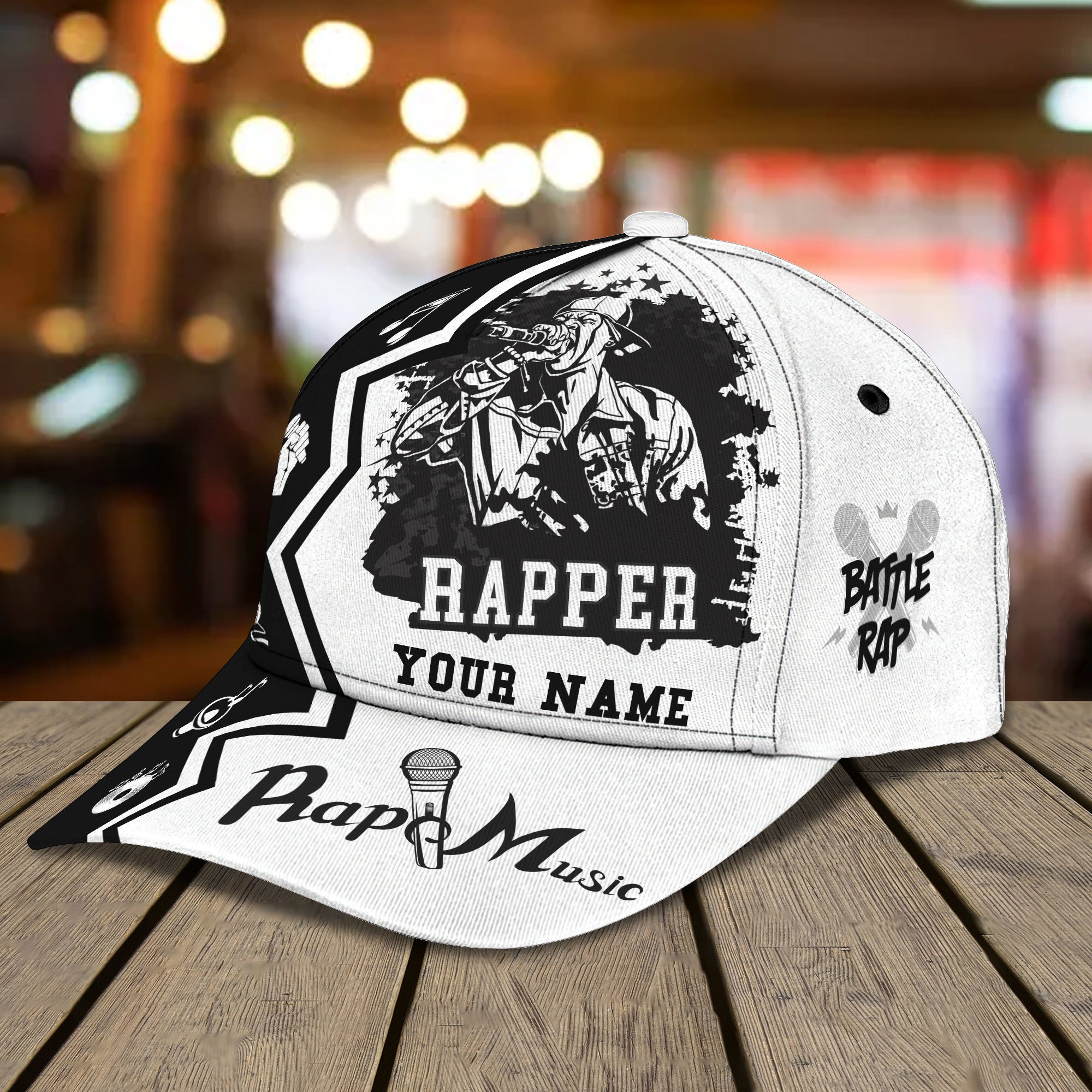 Custom Classic Cap - Personalized Rapper Name Hat Trucker Hats Custom Hats Gifts For Men & Women