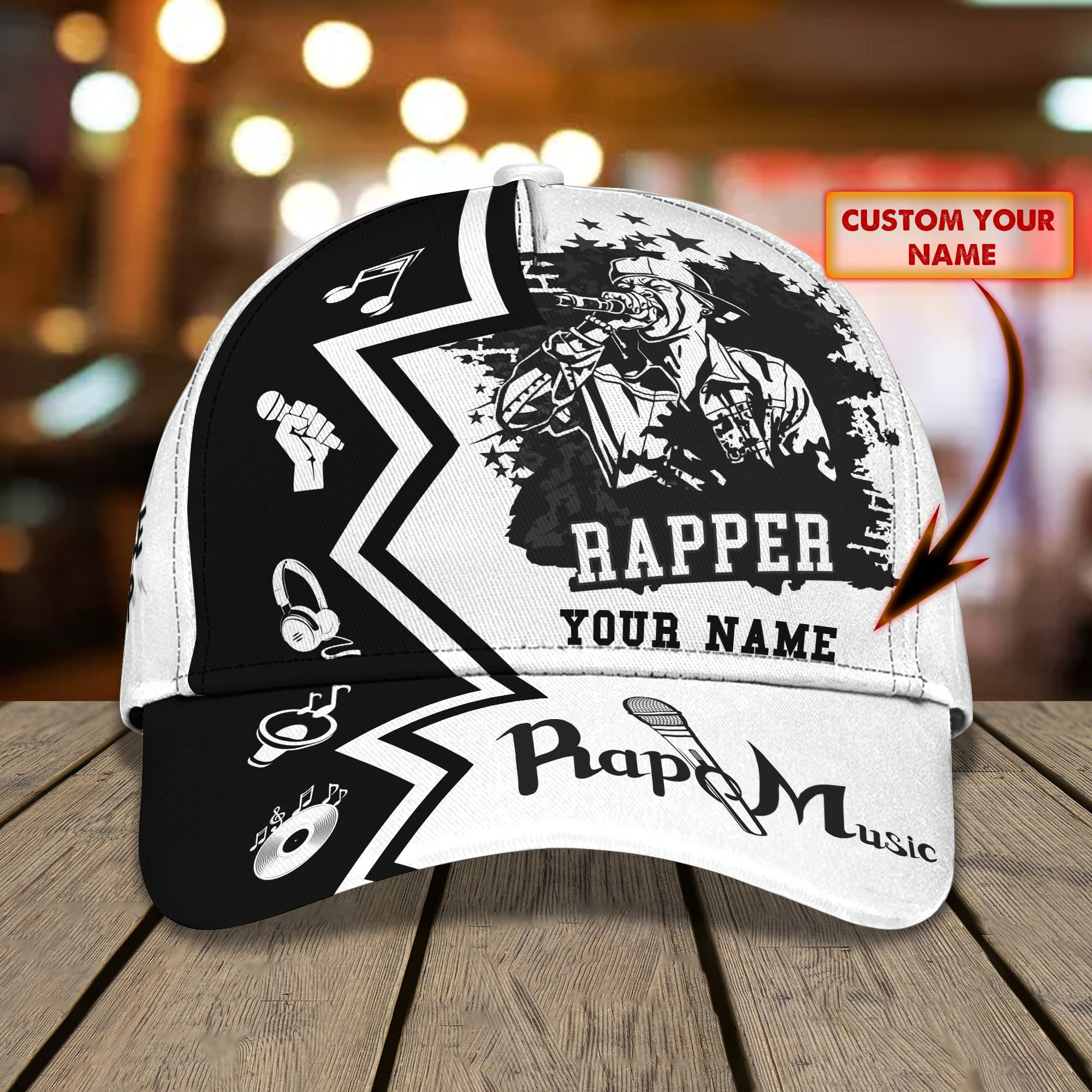 Custom Classic Cap - Personalized Rapper Name Hat Trucker Hats Custom Hats Gifts For Men & Women
