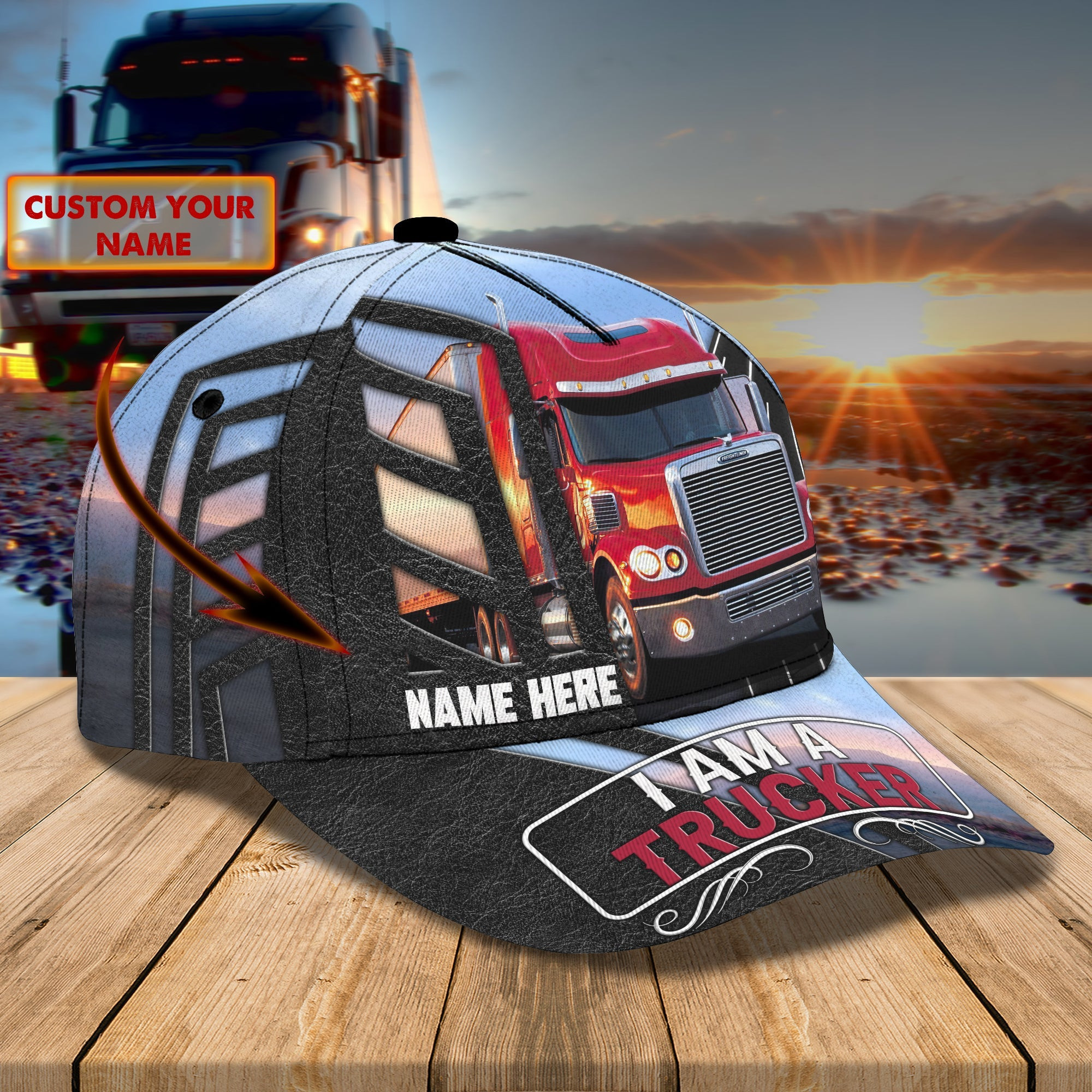 Custom Classic Cap – Personalized Trucker Hat Trucker Hats Custom Hats Gifts For Men & Women