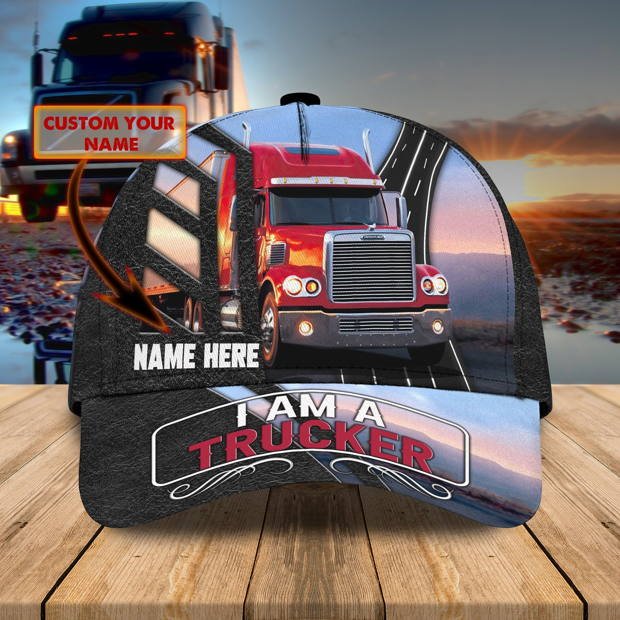 Custom Classic Cap - Personalized Trucker Hat Trucker Hats Custom Hats Gifts For Men & Women