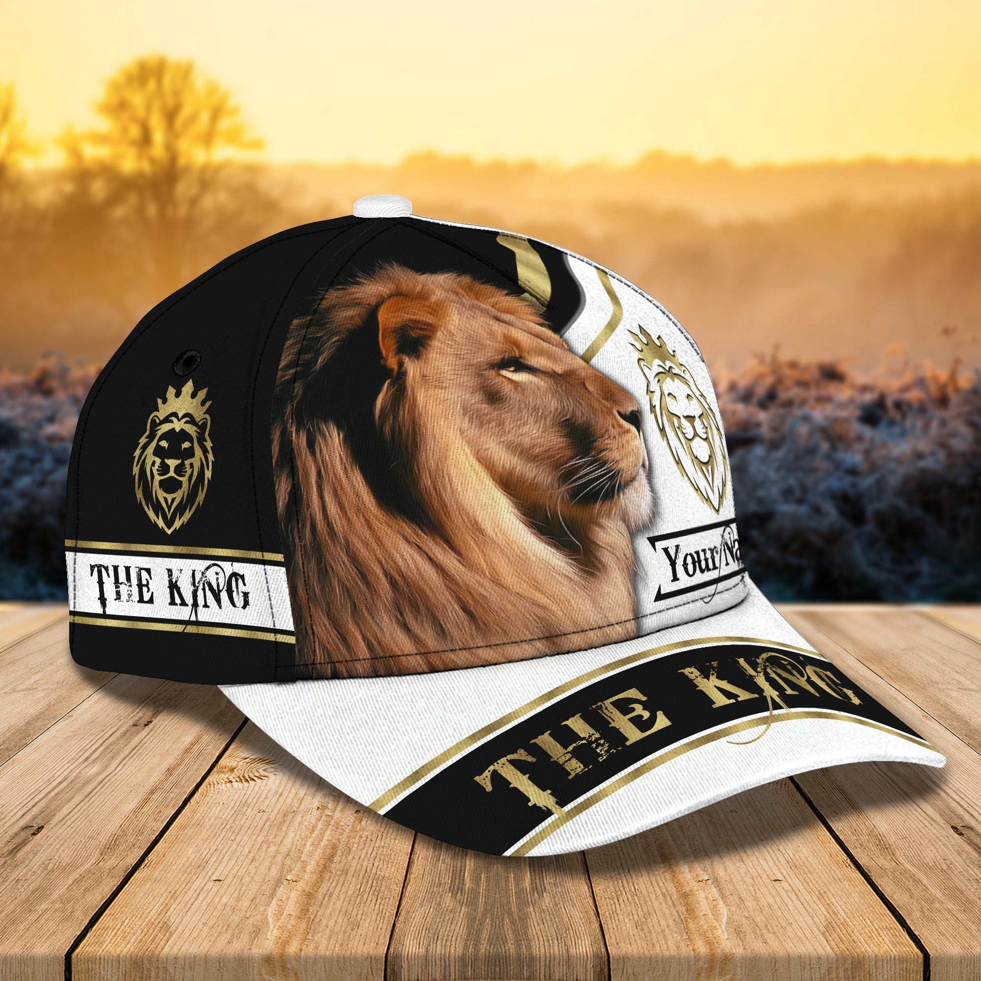 Custom Classic Cap The Lion Hat Custom Lion King Cap - Personalized Name Cap Trucker Hats Custom Hats Gifts For Men & Women