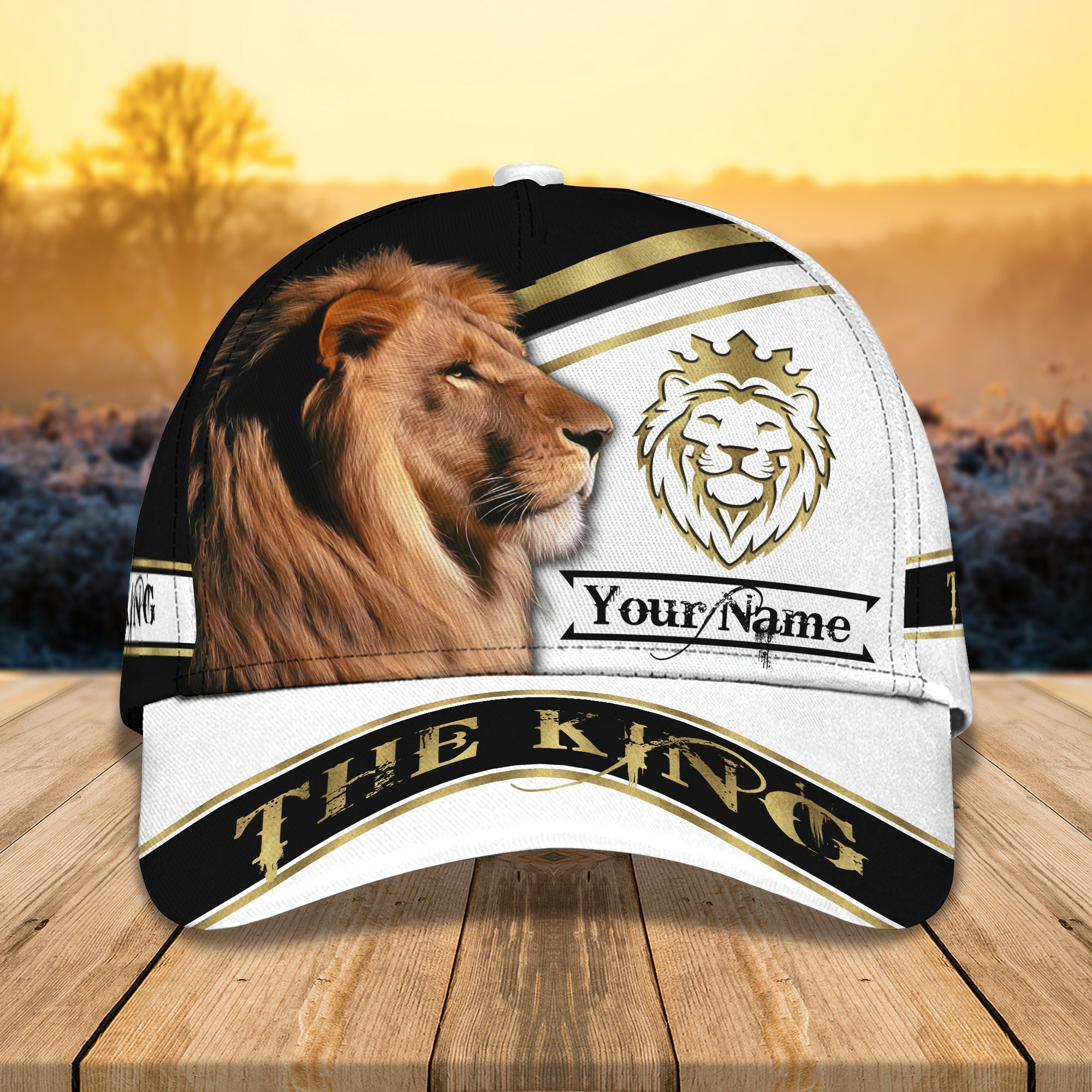 Custom Classic Cap The Lion Hat Custom Lion King Cap - Personalized Name Cap Trucker Hats Custom Hats Gifts For Men & Women