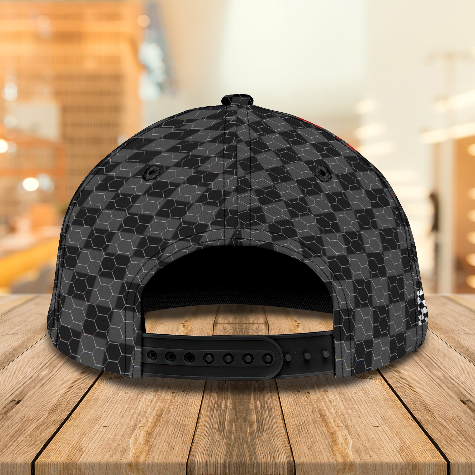 Custom Classic Drag Racing Cap - Personalized Name Option Trucker Hats Custom Hats Gifts For Men & Women