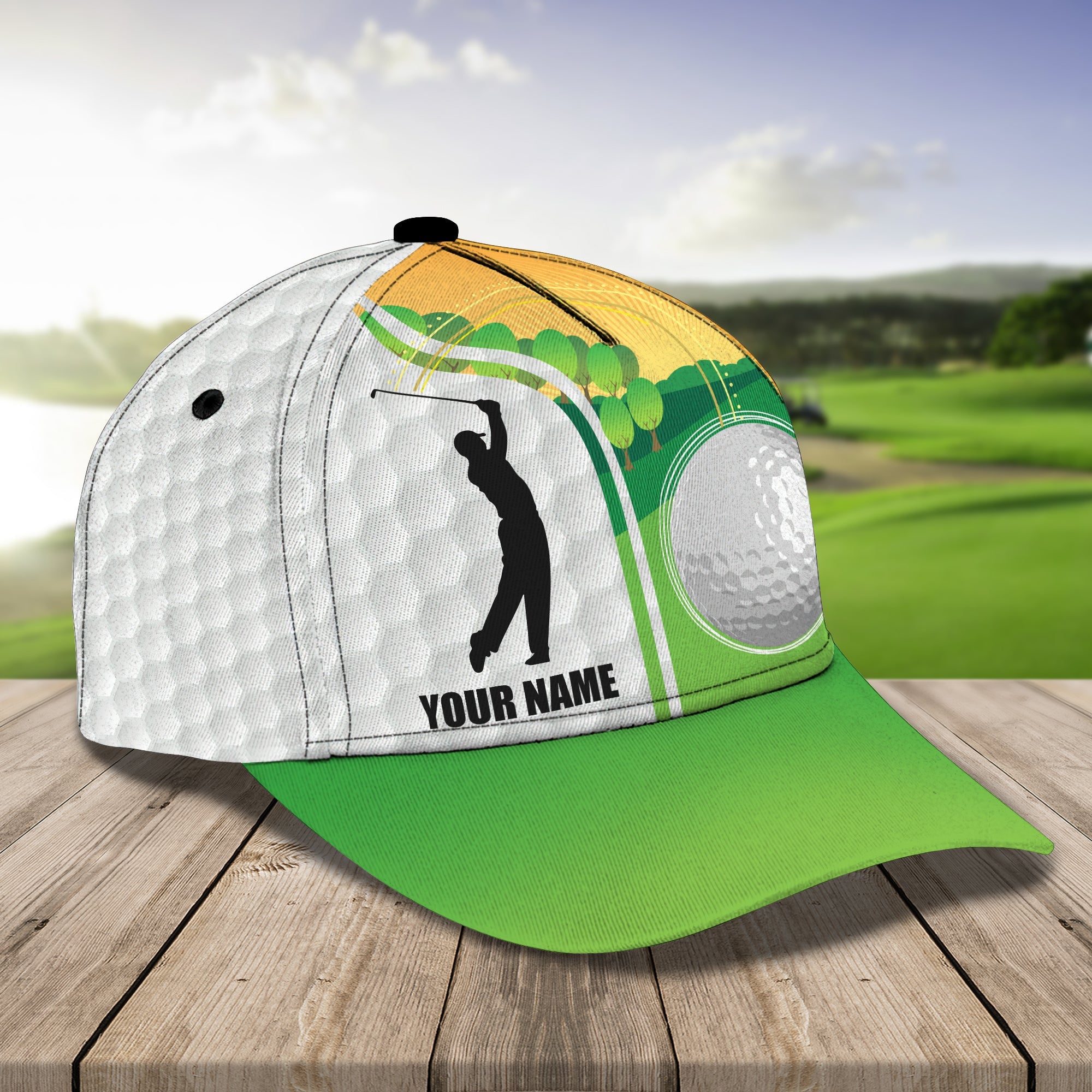 Custom Classic Golf Cap - Personalized Name Cap Trucker Hats Custom Hats Gifts For Men & Women