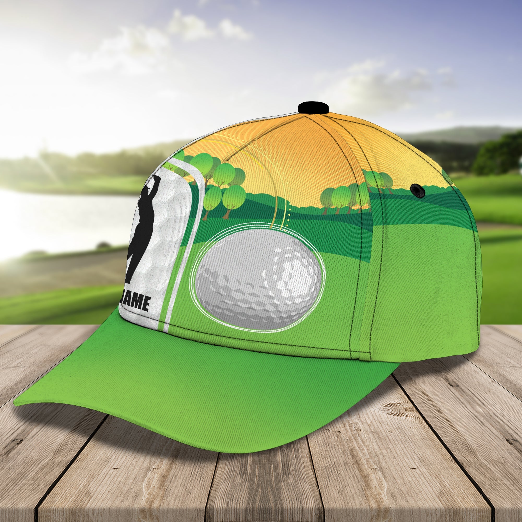 Custom Classic Golf Cap - Personalized Name Cap Trucker Hats Custom Hats Gifts For Men & Women