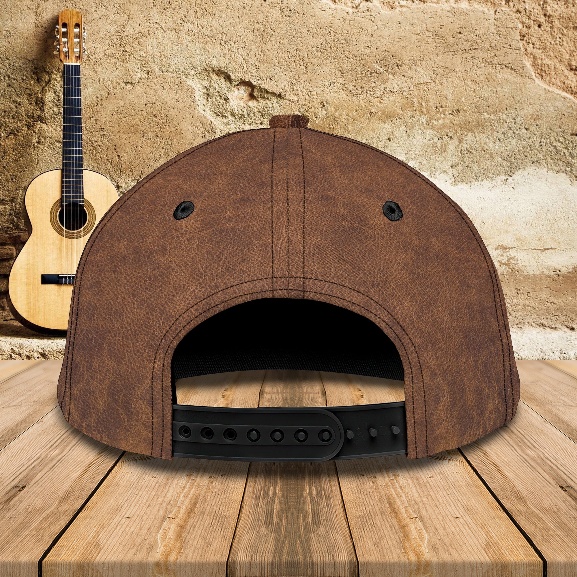 Custom Classic Guitar Cap - Personalized Name  Cap Trucker Hats Custom Hats Gifts For Men & Women