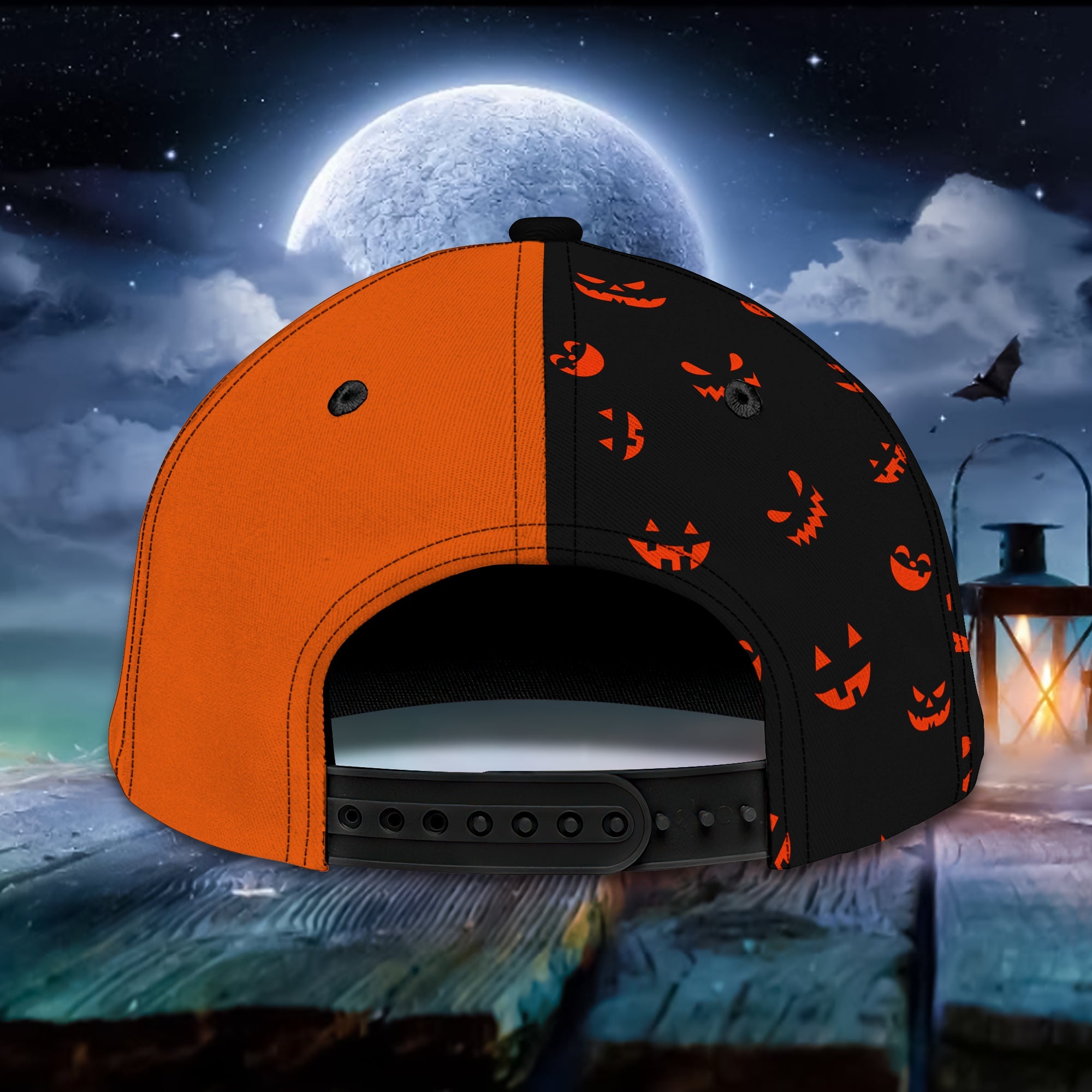 Custom Classic Halloween Name Cap - Personalized Gift Trucker Hats Custom Hats Gifts For Men & Women