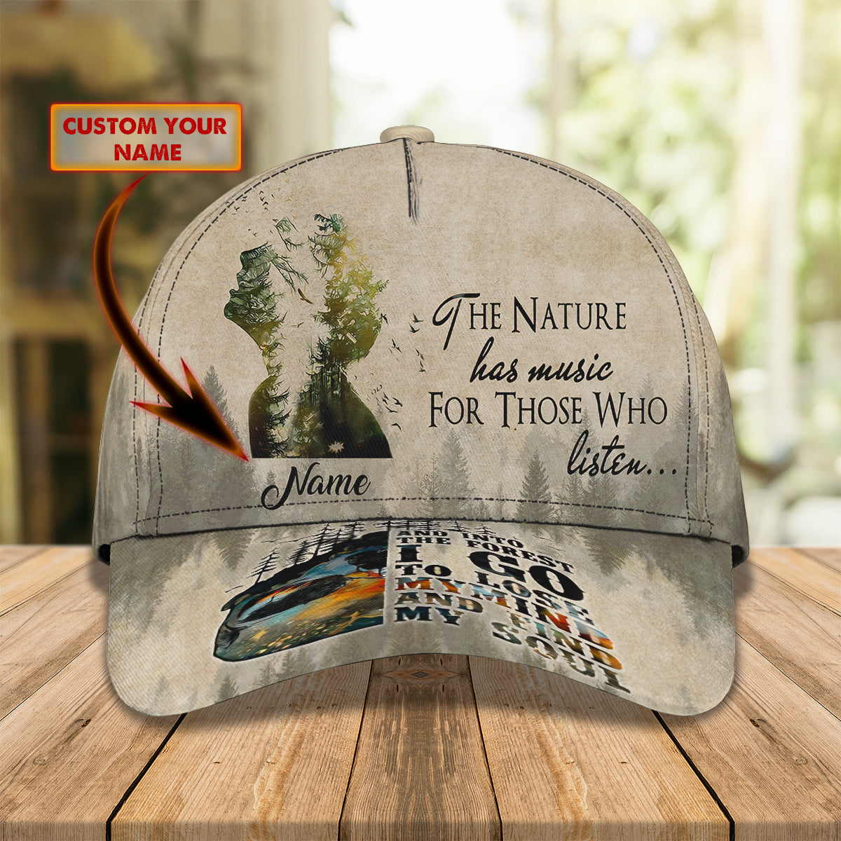 Custom Classic Hiking Cap - Personalized Gift Trucker Hats Custom Hats Gifts For Men & Women