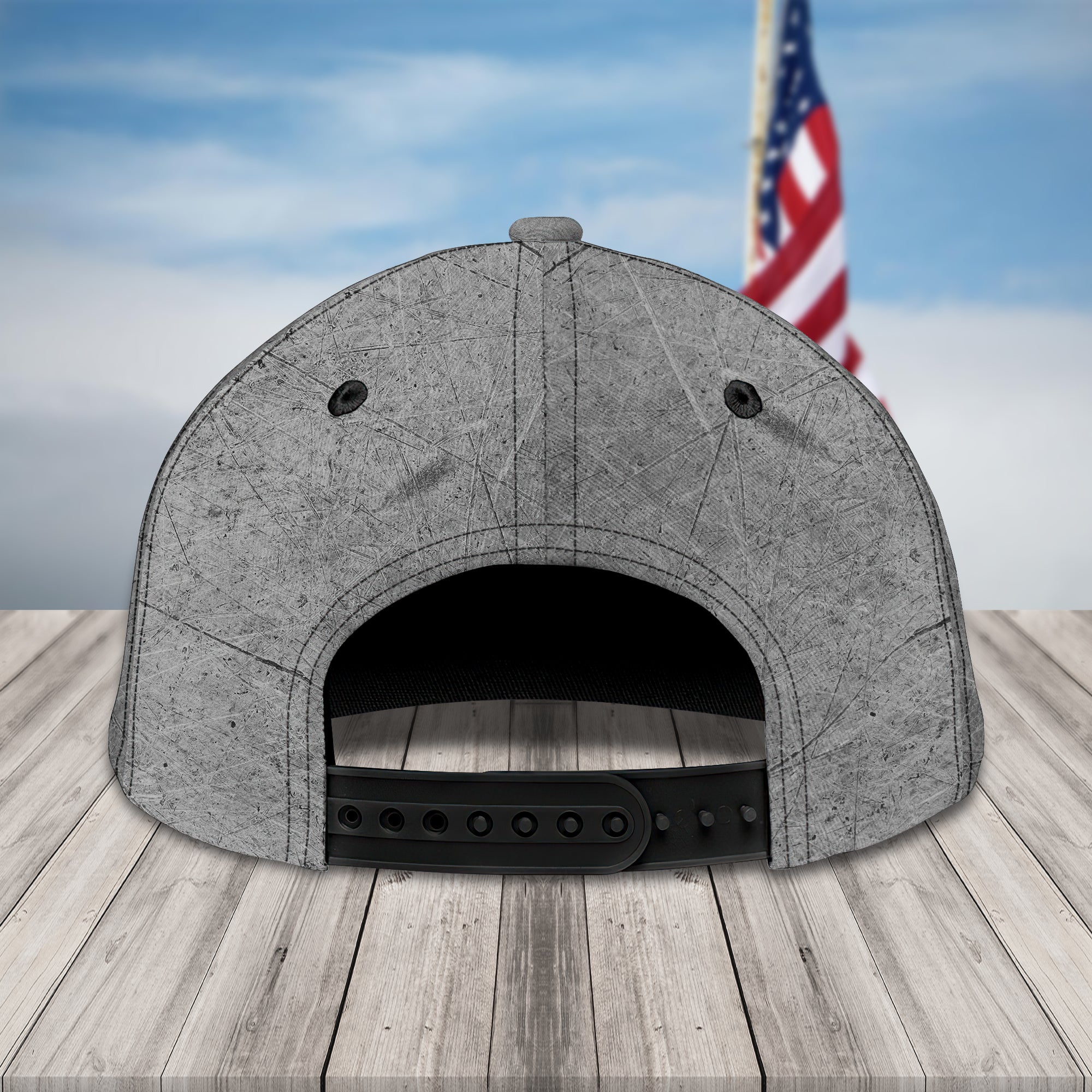 Custom Classic Hockey Cap - Personalized Name Trucker Hats Custom Hats Gifts For Men & Women