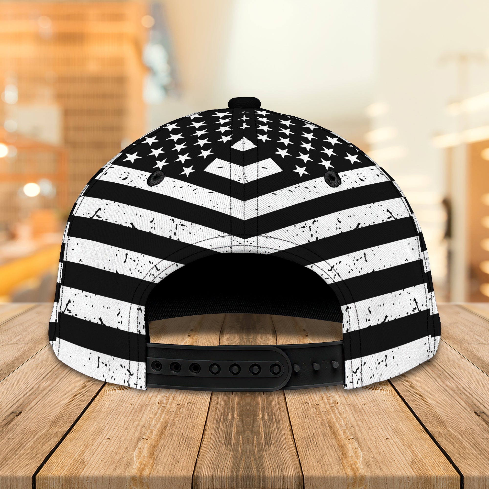 Custom Classic Motorcycle Cap - Personalized Name Trucker Hats Custom Hats Gifts For Men & Women