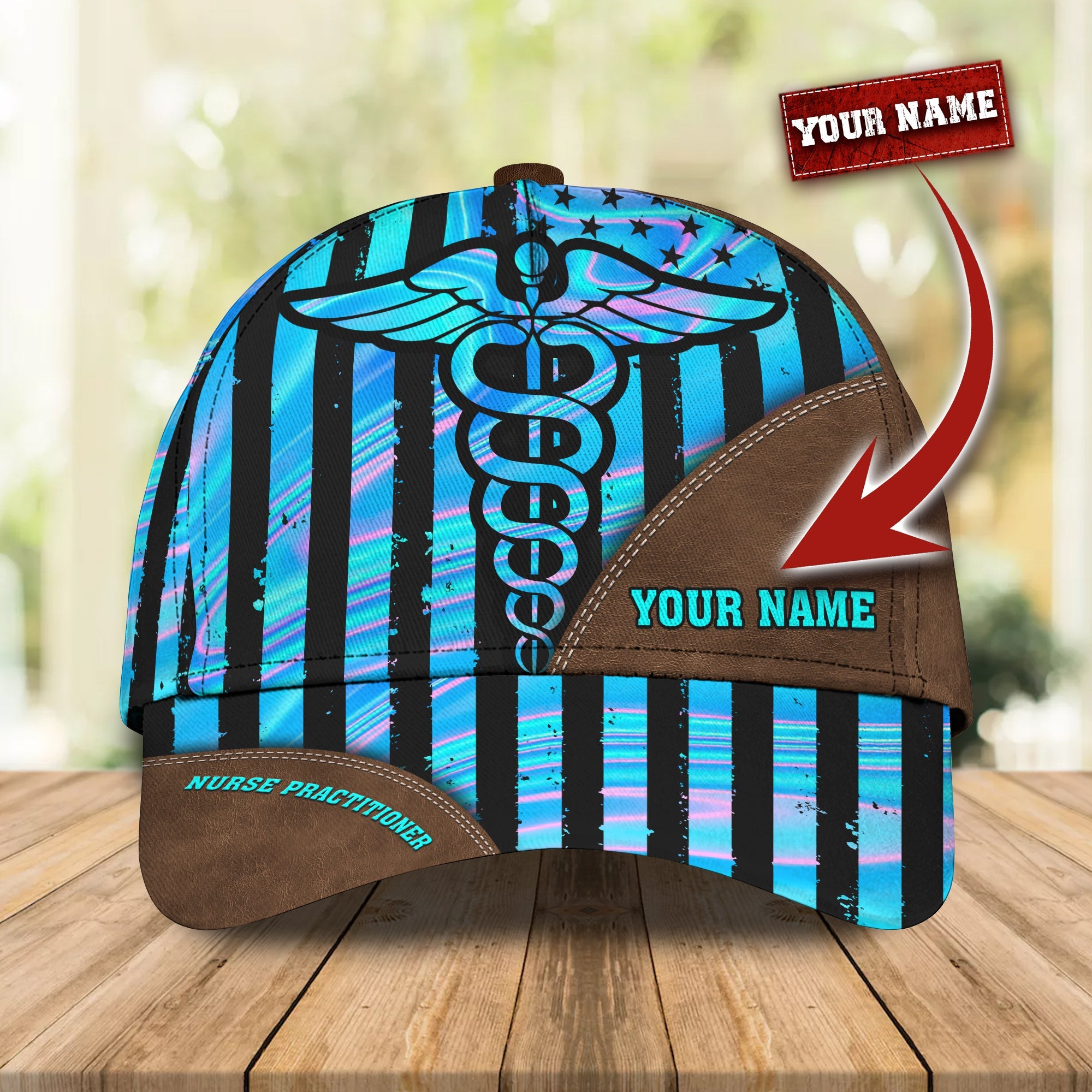 Custom Classic Nurse Practitioner Cap Trucker Hats Custom Hats Gifts For Men & Women