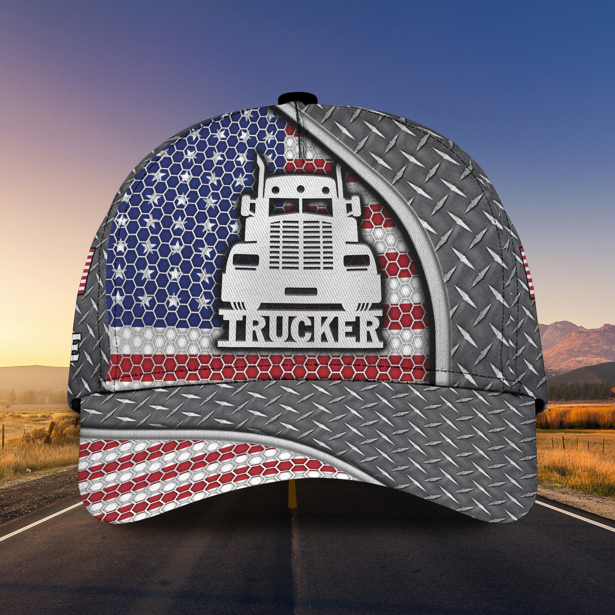 Custom Classic Personalized Name Cap Trucker Hats Custom Hats Gifts For Men & Women