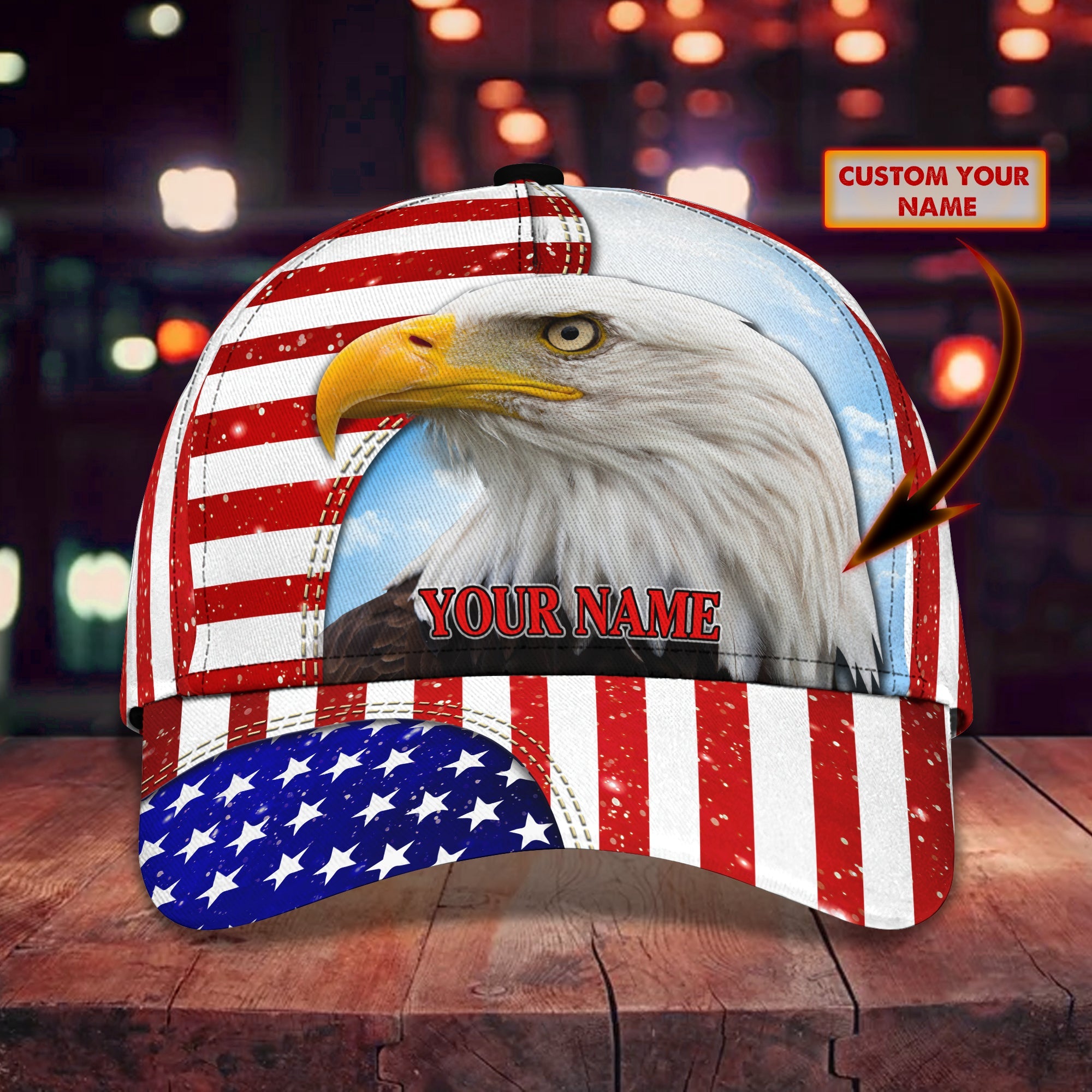 Custom Classic Personalized Name Cap Trucker Hats Custom Hats Gifts For Men & Women