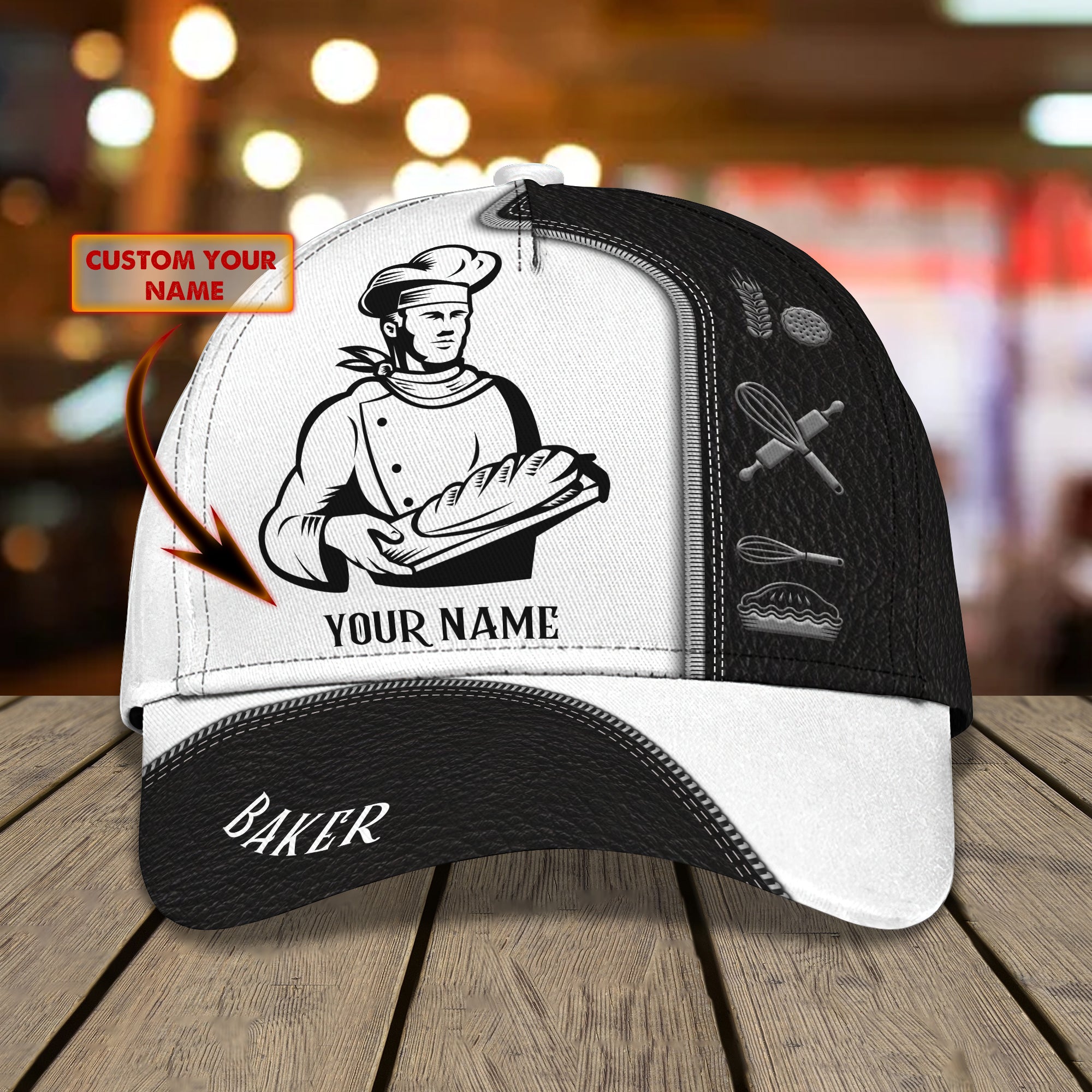 Custom Classic Personalized Name Cap Trucker Hats Custom Hats Gifts For Men & Women