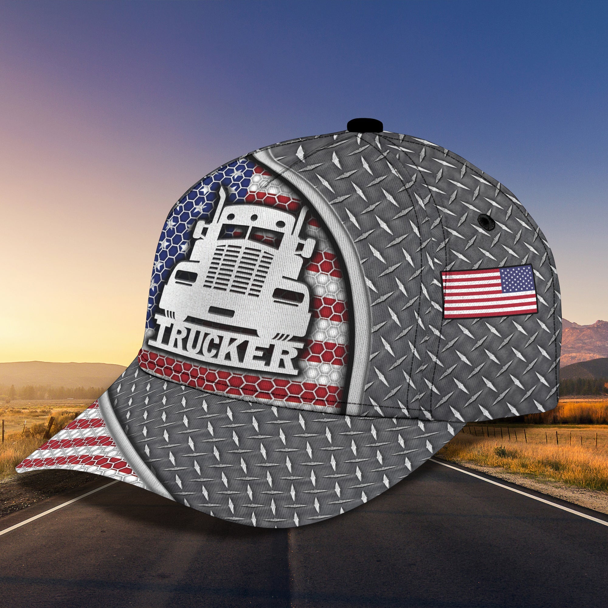 Custom Classic Personalized Name Cap Trucker Hats Custom Hats Gifts For Men & Women