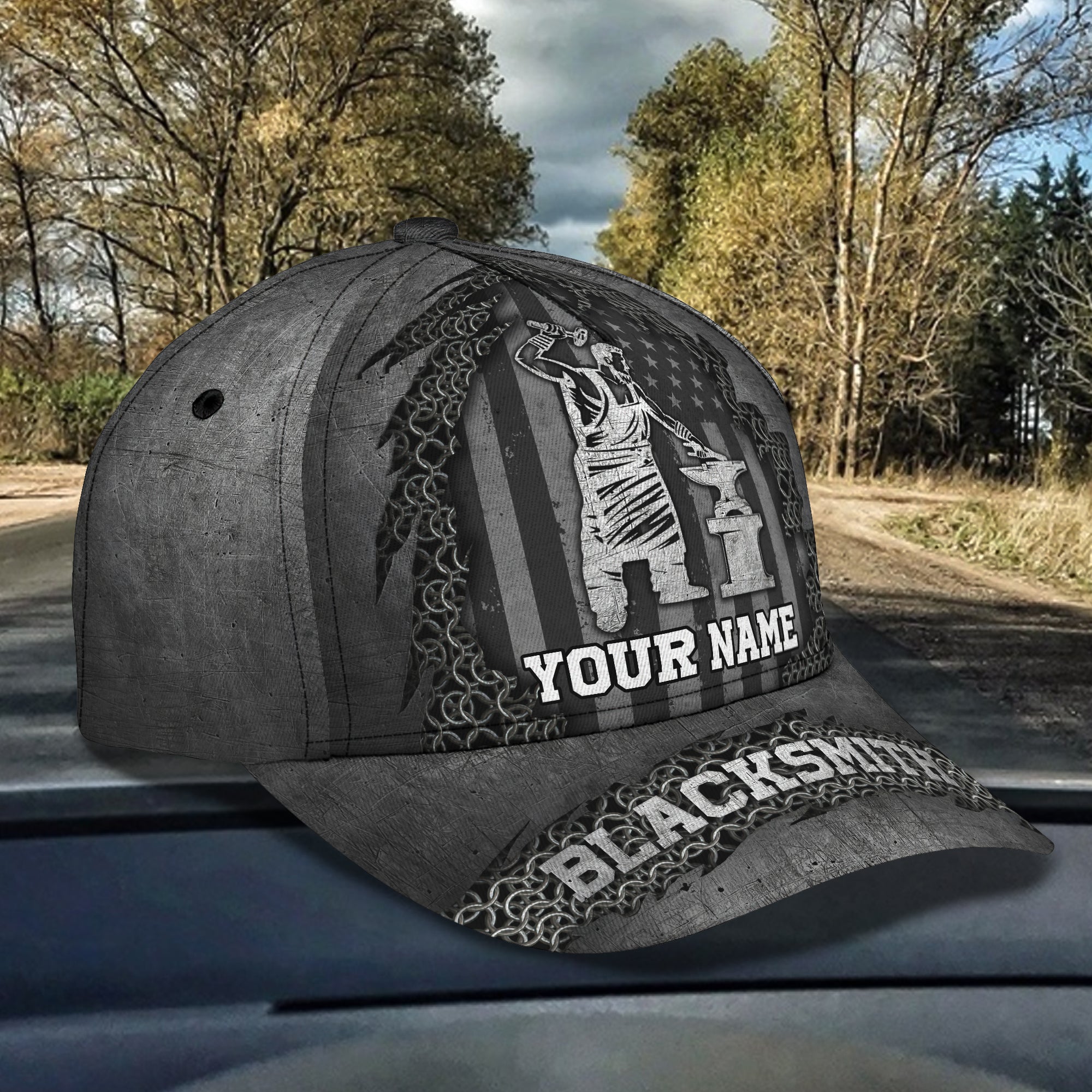 Custom Classic Personalized Name Cap Trucker Hats Custom Hats Gifts For Men & Women