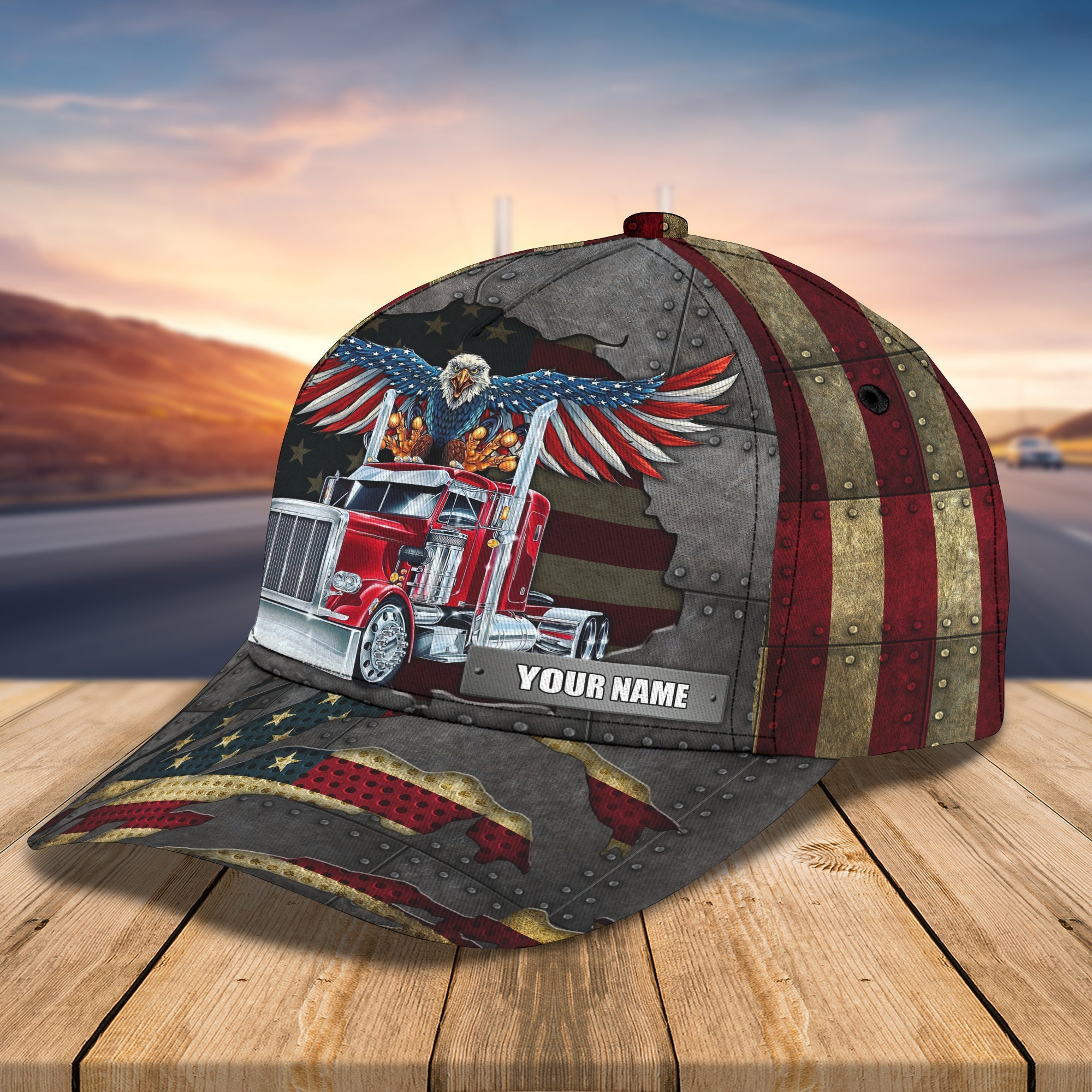 Custom Classic Personalized Name Cap Trucker Hats Custom Hats Gifts For Men & Women