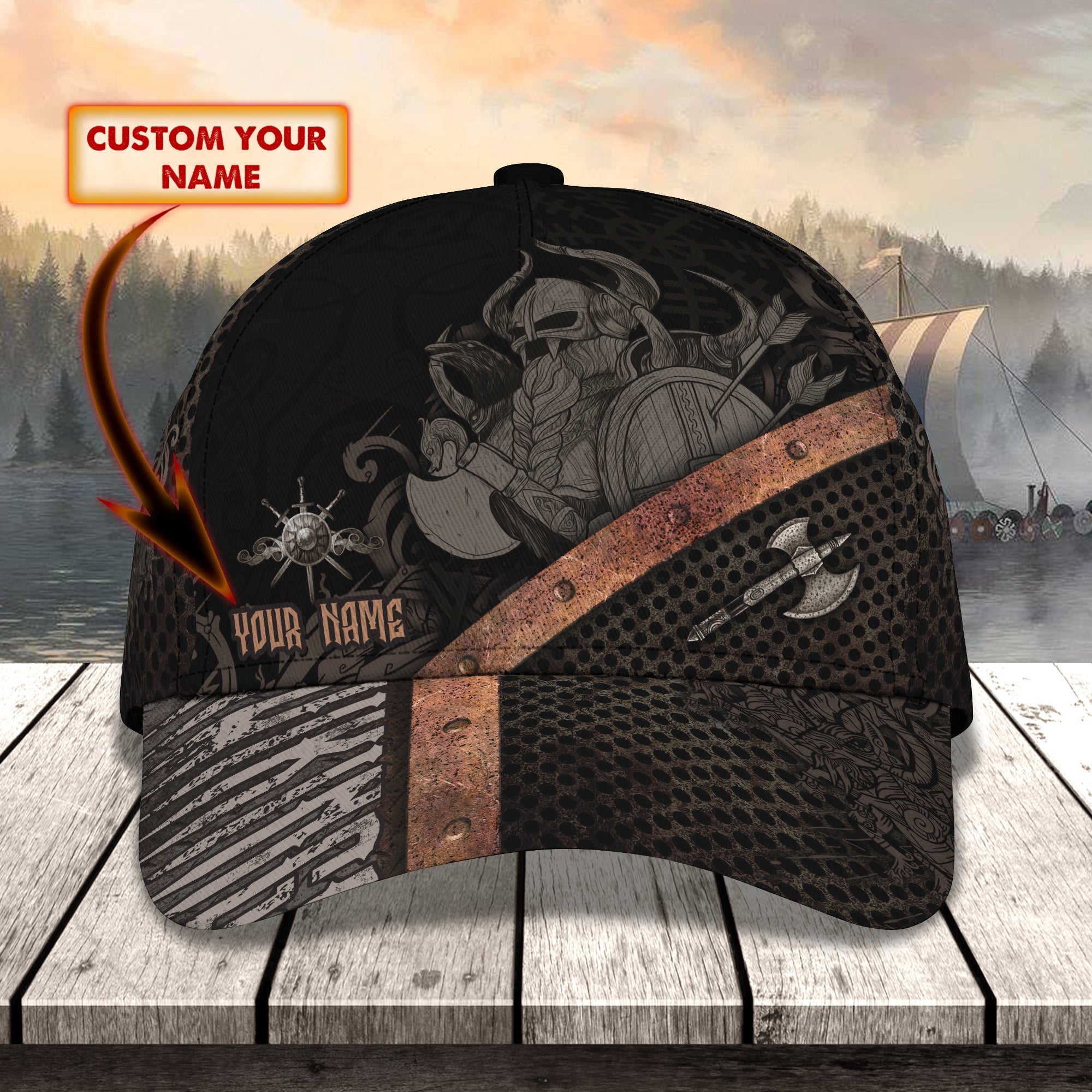 Custom Classic Personalized Name Cap Trucker Hats Custom Hats Gifts For Men & Women