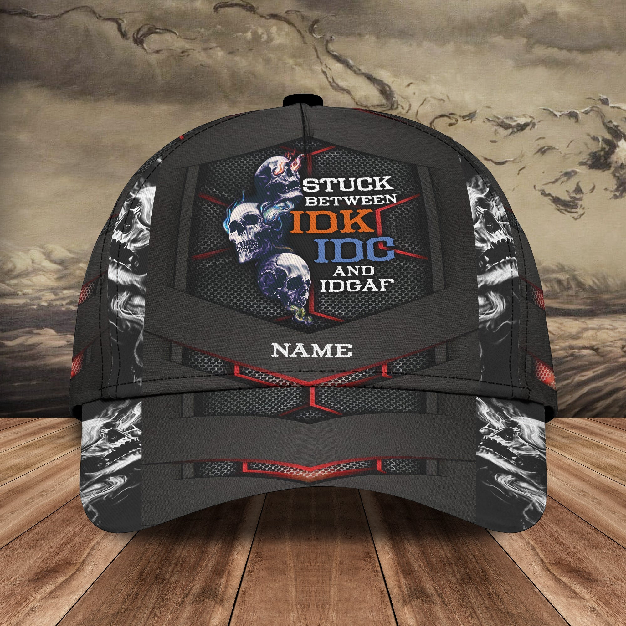 Custom Classic Personalized Skull Cap Trucker Hats Custom Hats Gifts For Men & Women