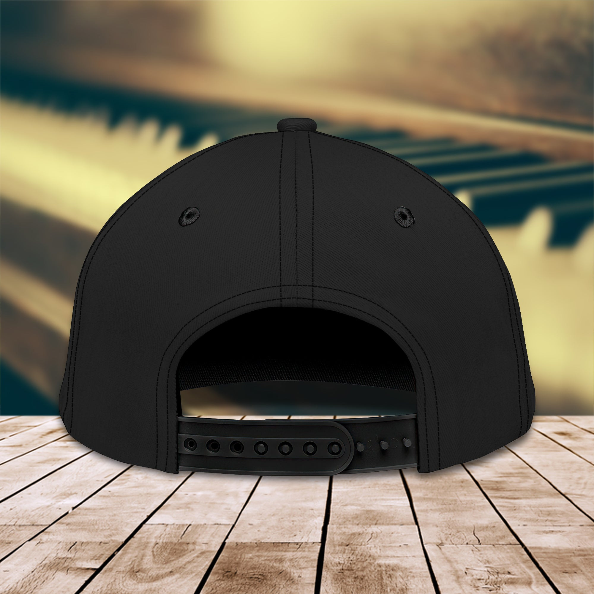 Custom Classic Piano Cap - Personalized Gift For Music Lovers Trucker Hats Custom Hats Gifts For Men & Women