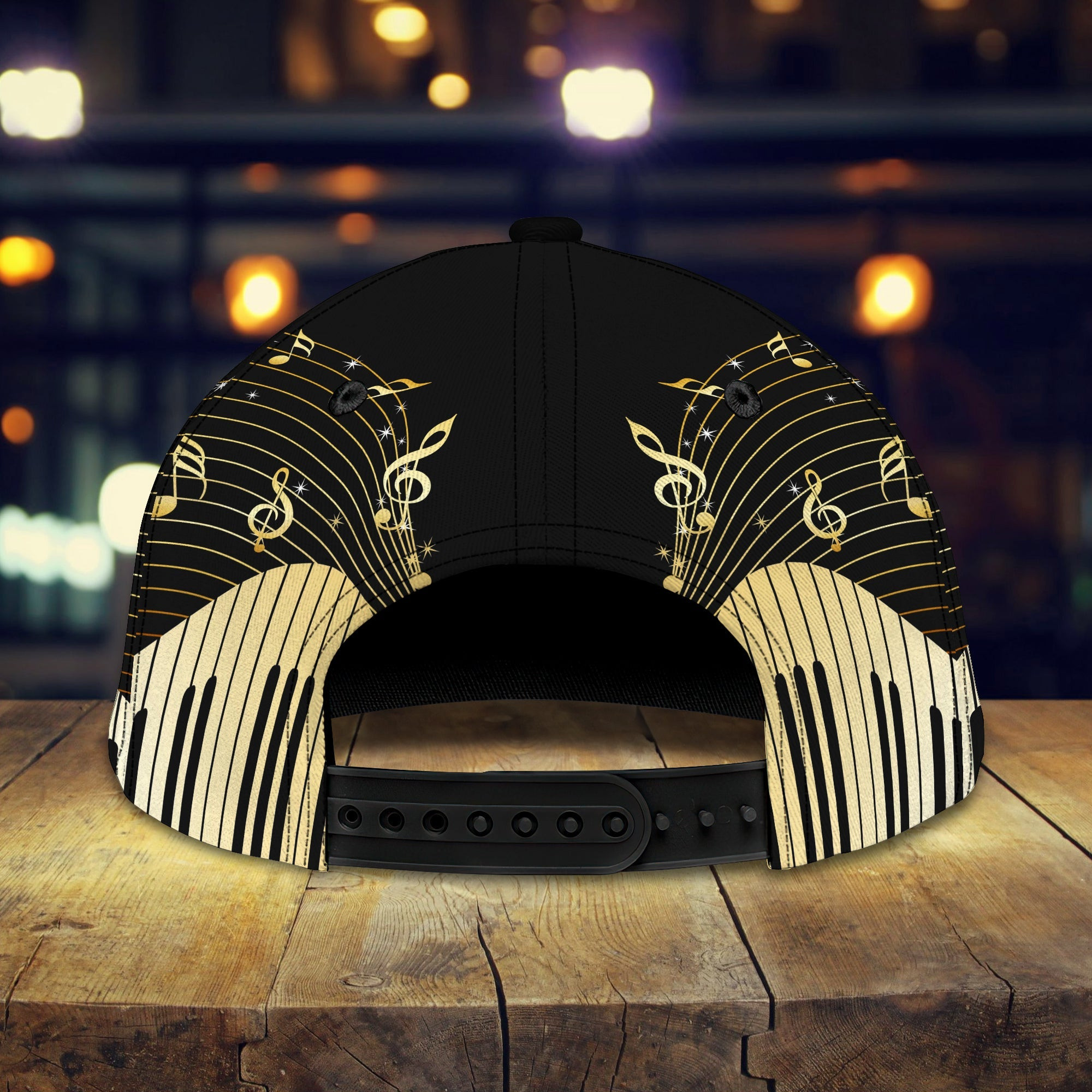 Custom Classic Piano Cap - Personalized Name Cap Trucker Hats Custom Hats Gifts For Men & Women