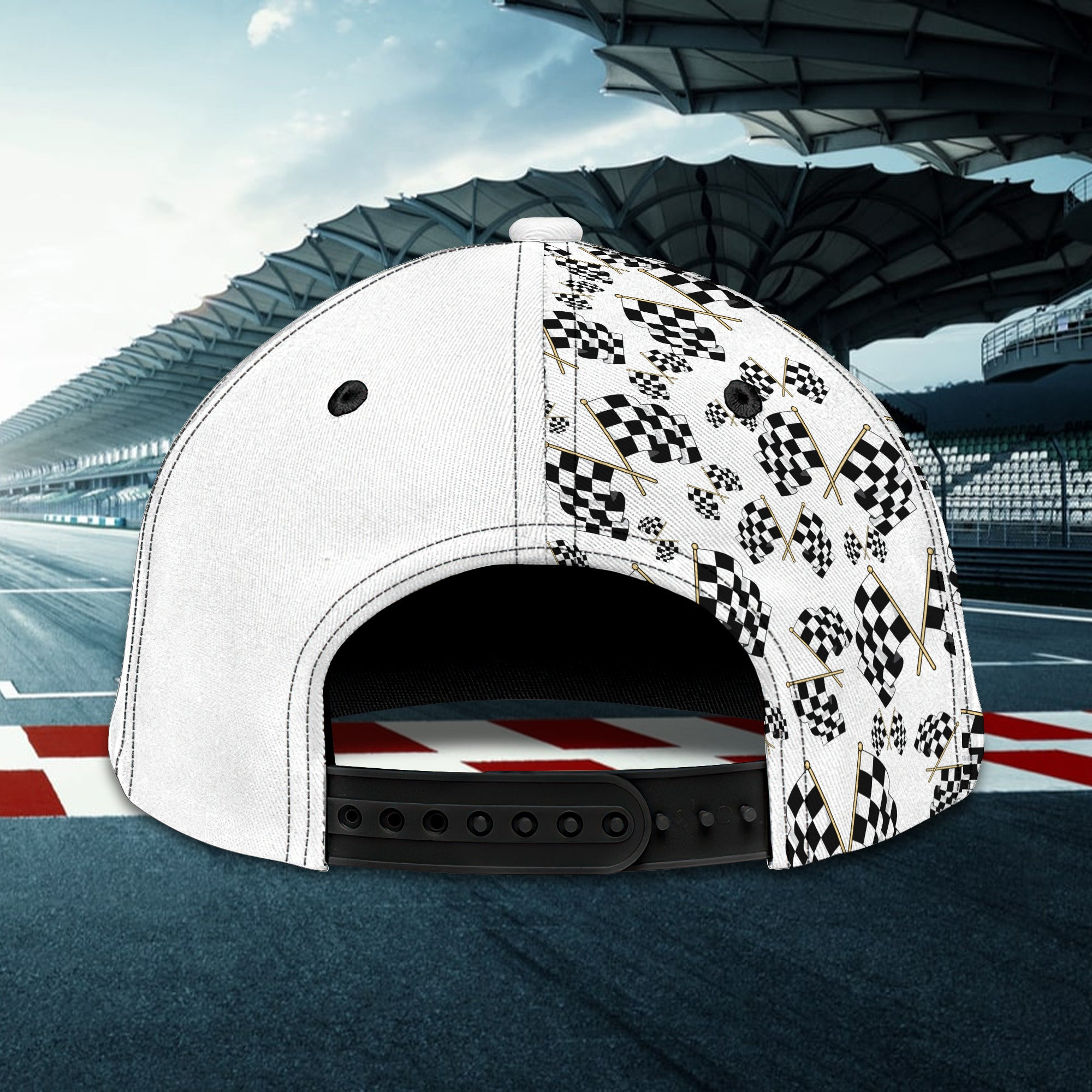 Custom Classic Racing Cap - Personalized Name Trucker Hats Custom Hats Gifts For Men & Women