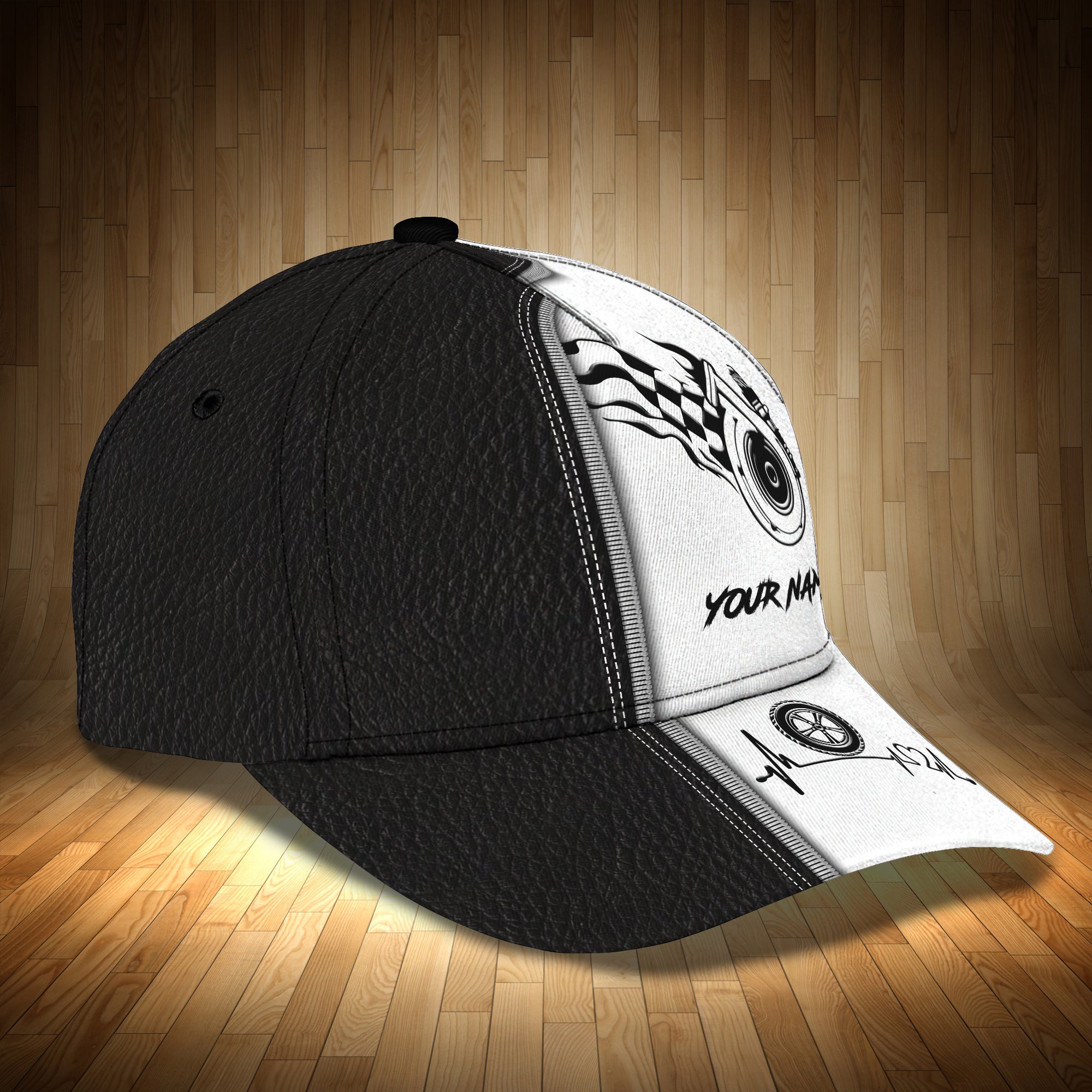 Custom Classic Racing Cap - Personalized Name Trucker Hats Custom Hats Gifts For Men & Women