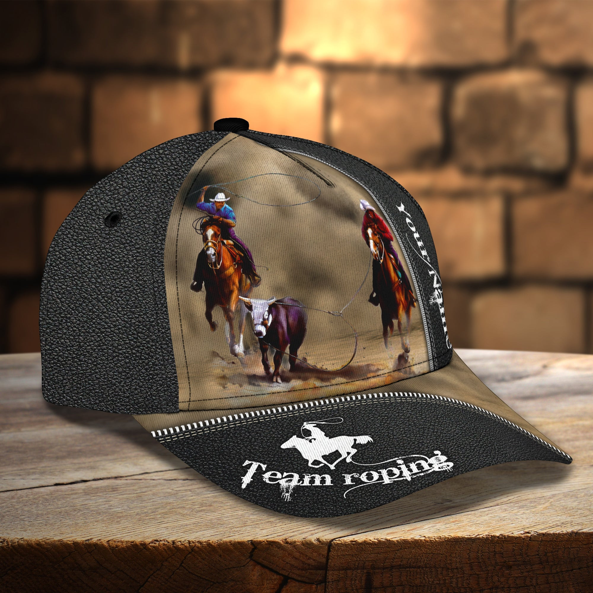 Custom Classic Roping Cap - Personalized Name Option Trucker Hats Custom Hats Gifts For Men & Women
