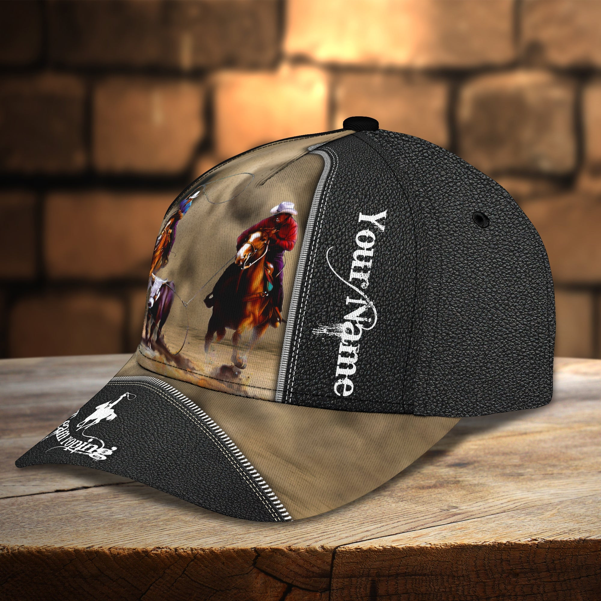 Custom Classic Roping Cap - Personalized Name Option Trucker Hats Custom Hats Gifts For Men & Women