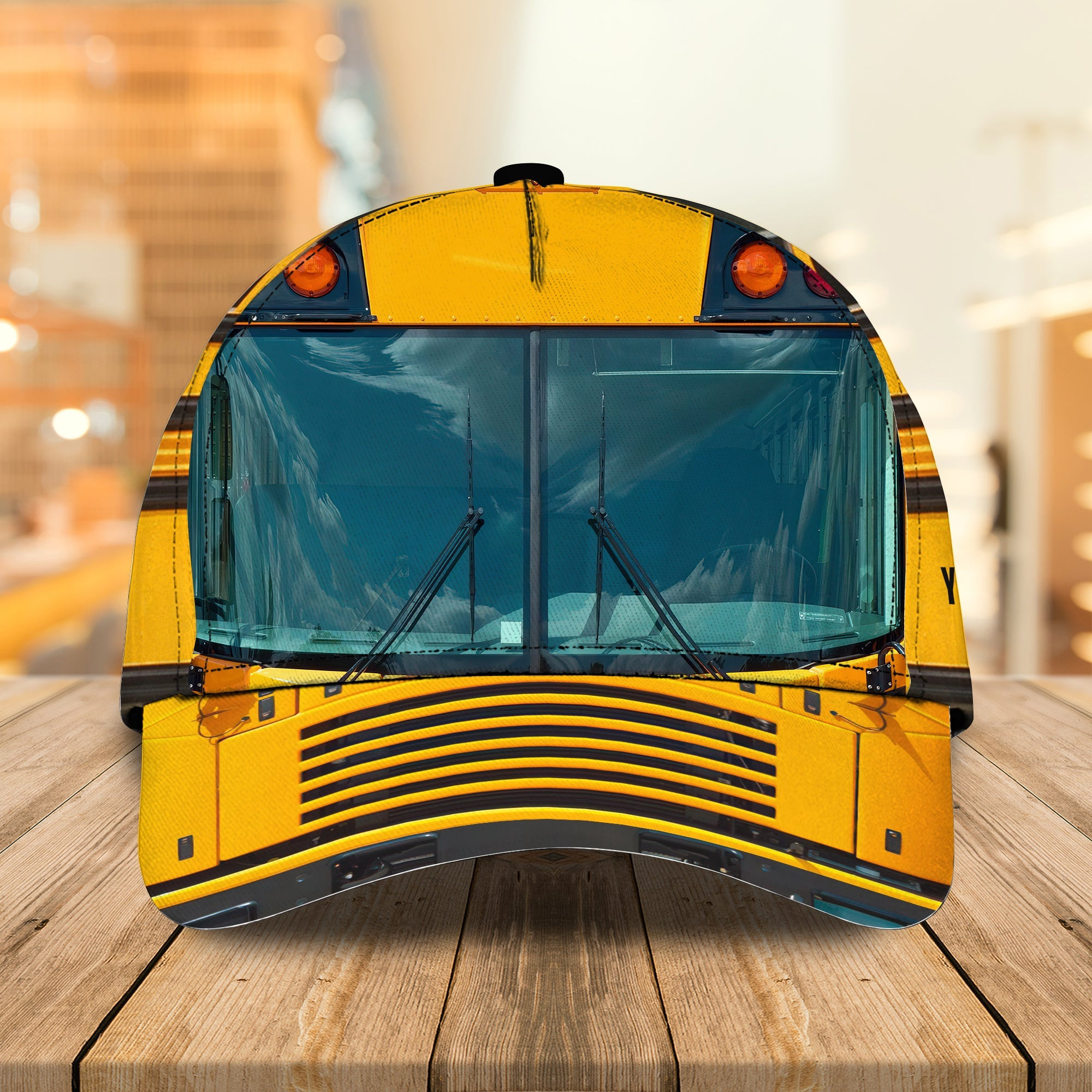 Custom Classic School Bus Cap - Personalized Trucker Hats Custom Hats Gifts For Men & Women