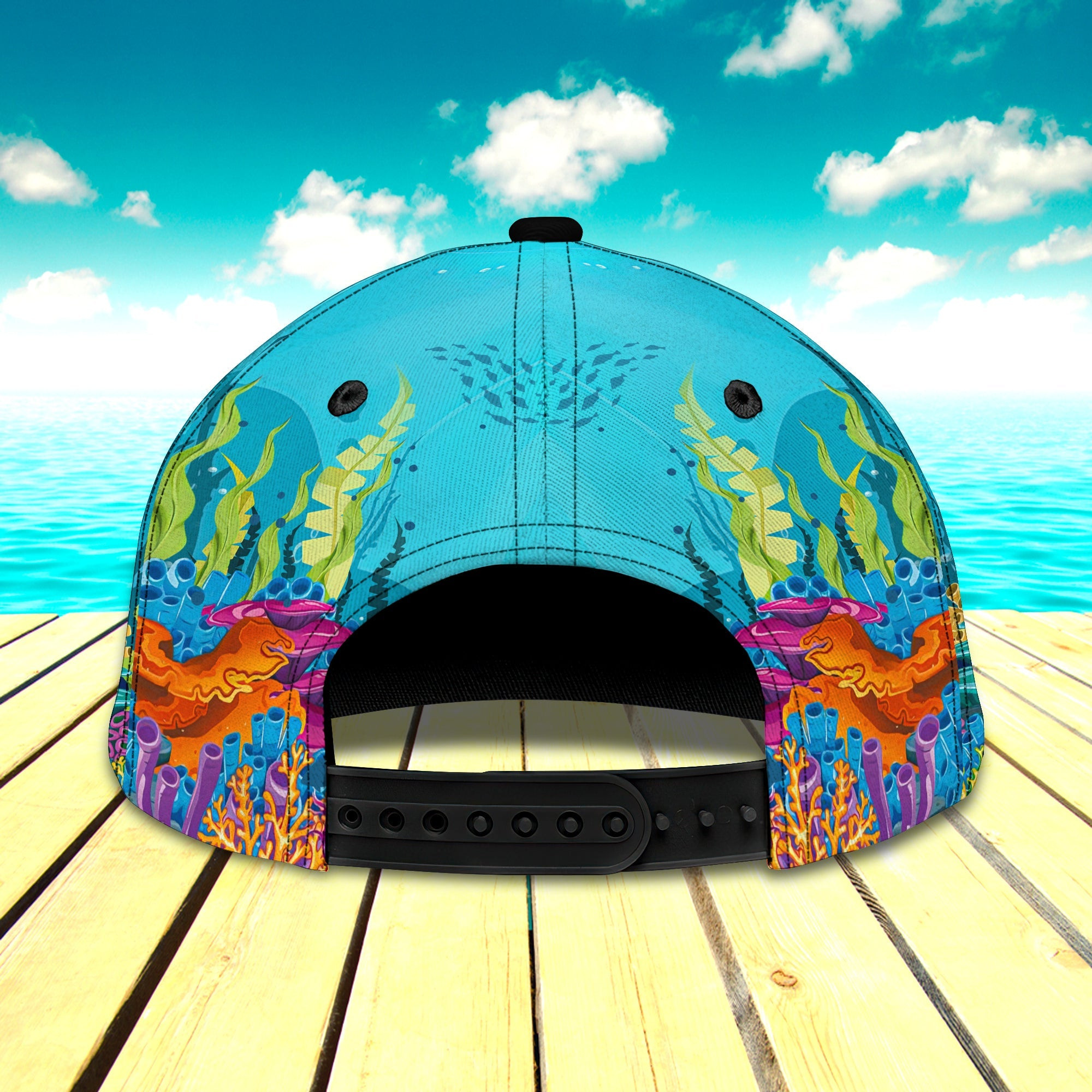 Custom Classic Sea Turtle Personalized Cap Trucker Hats Custom Hats Gifts For Men & Women