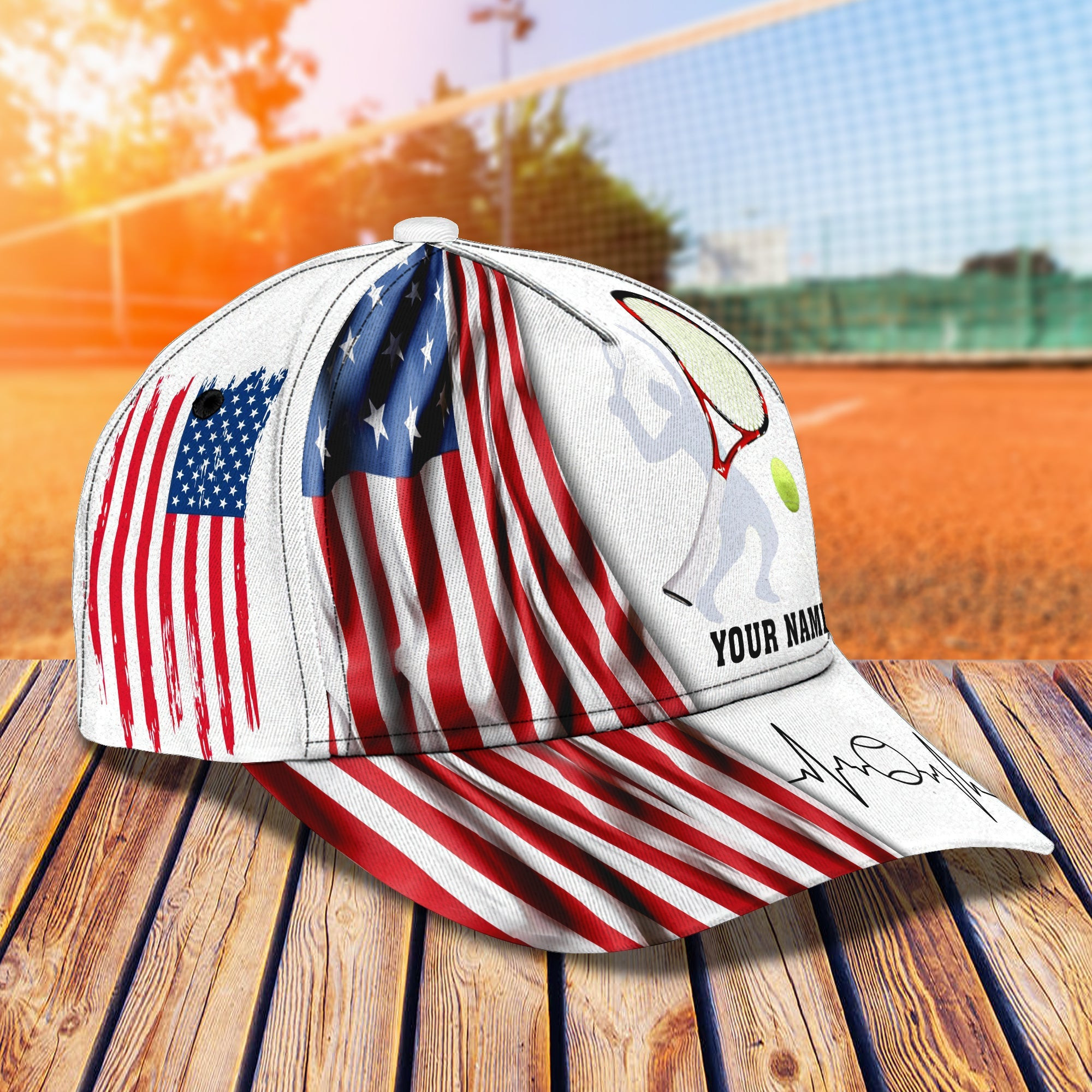 Custom Classic Tennis Cap - Personalized  Name Hat Trucker Hats Custom Hats Gifts For Men & Women