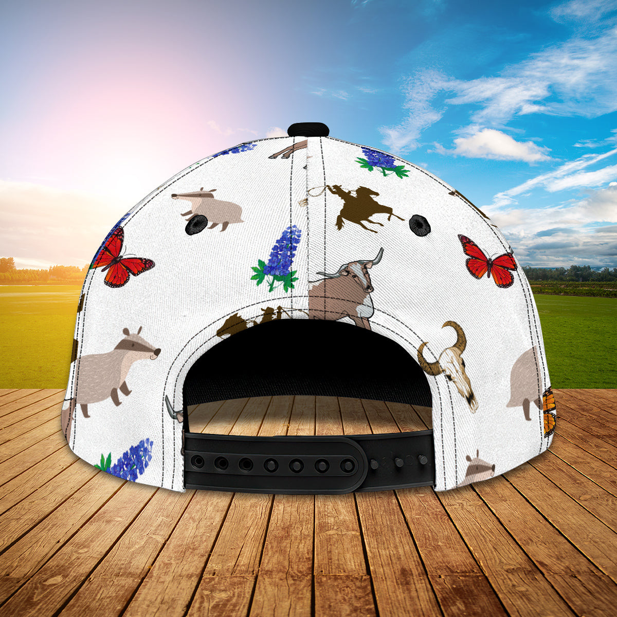 Custom Classic Texas Cap - Personalized Name Option Trucker Hats Custom Hats Gifts For Men & Women